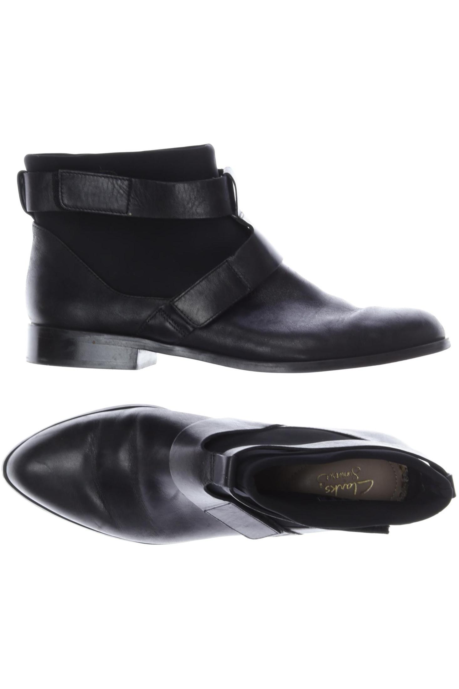 

Clarks Damen Stiefelette, schwarz, Gr. 40