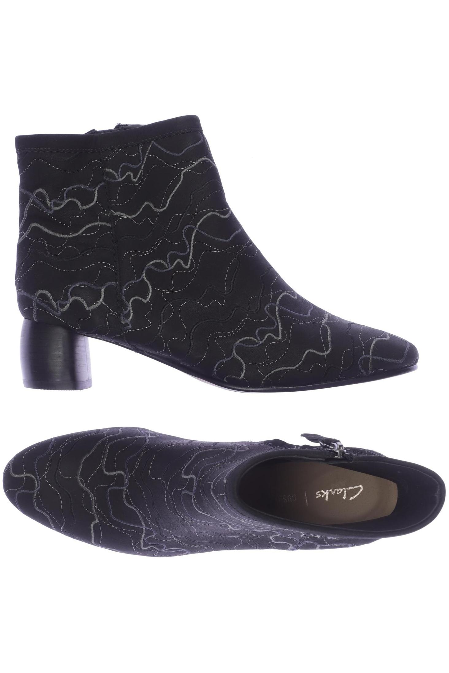 

Clarks Damen Stiefelette, schwarz, Gr. 38