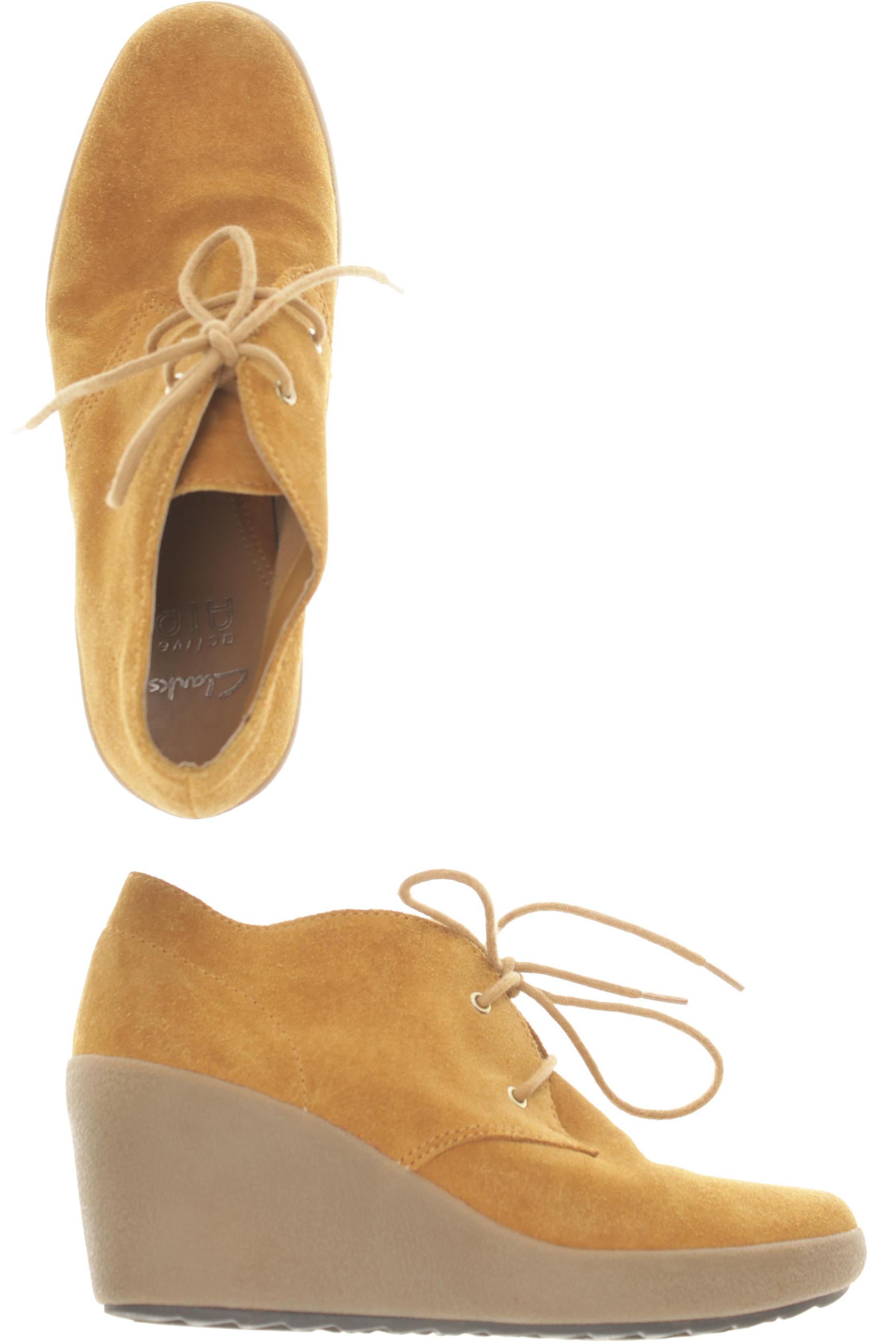 

Clarks Damen Stiefelette, orange, Gr. 5