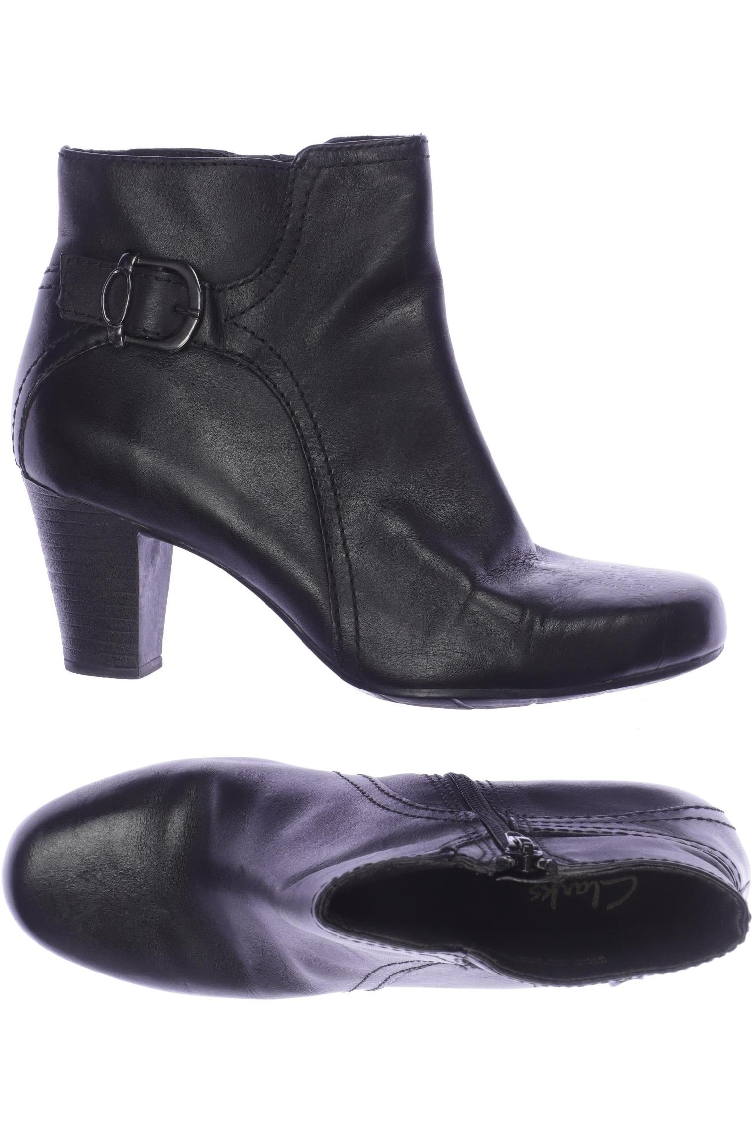 

Clarks Damen Stiefelette, schwarz, Gr. 8