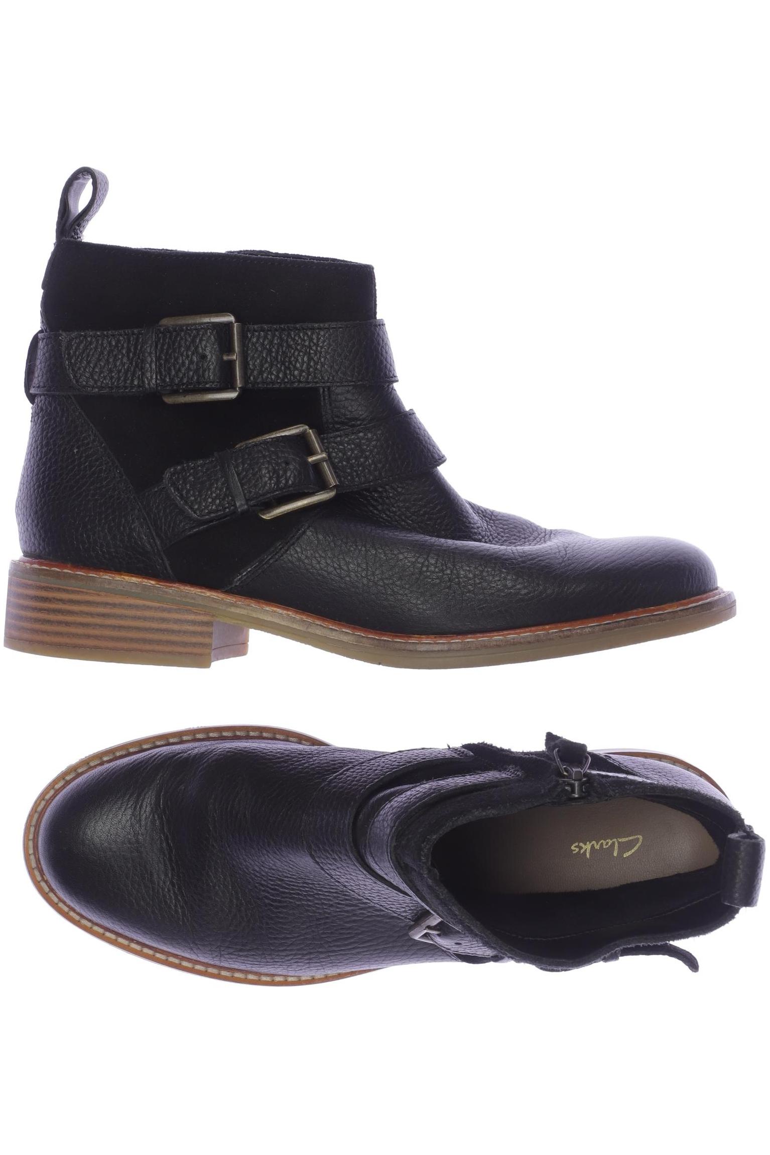 

Clarks Damen Stiefelette, schwarz, Gr. 38