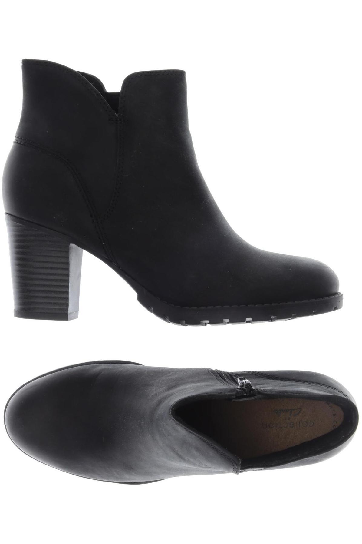 

Clarks Damen Stiefelette, schwarz, Gr. 38