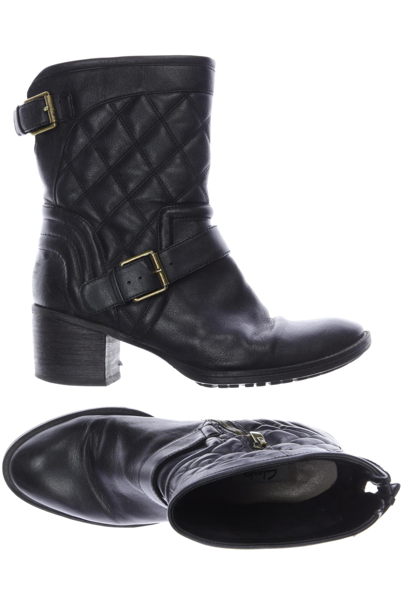 

Clarks Damen Stiefelette, schwarz, Gr. 5.5