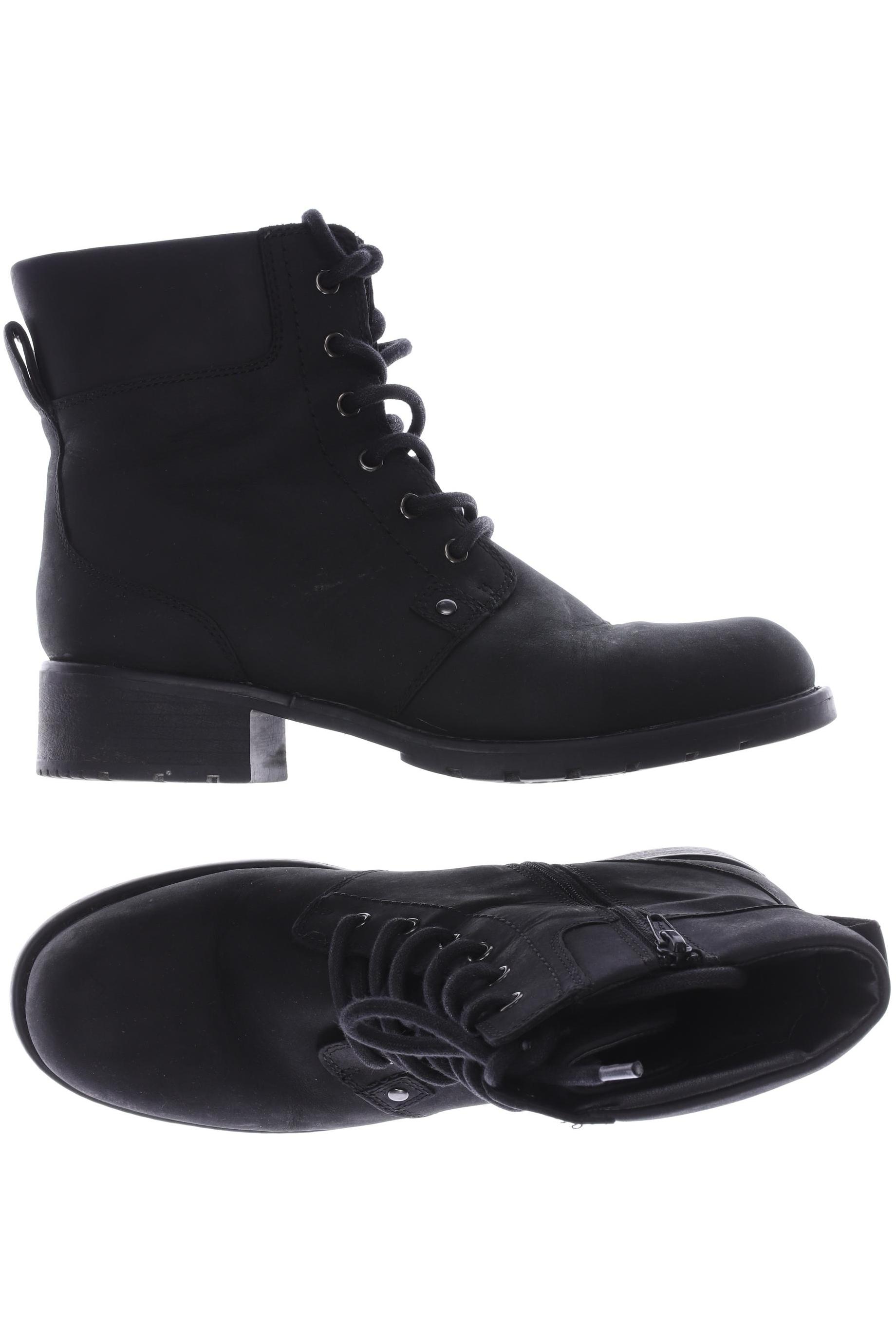 

Clarks Damen Stiefelette, schwarz, Gr. 39.5