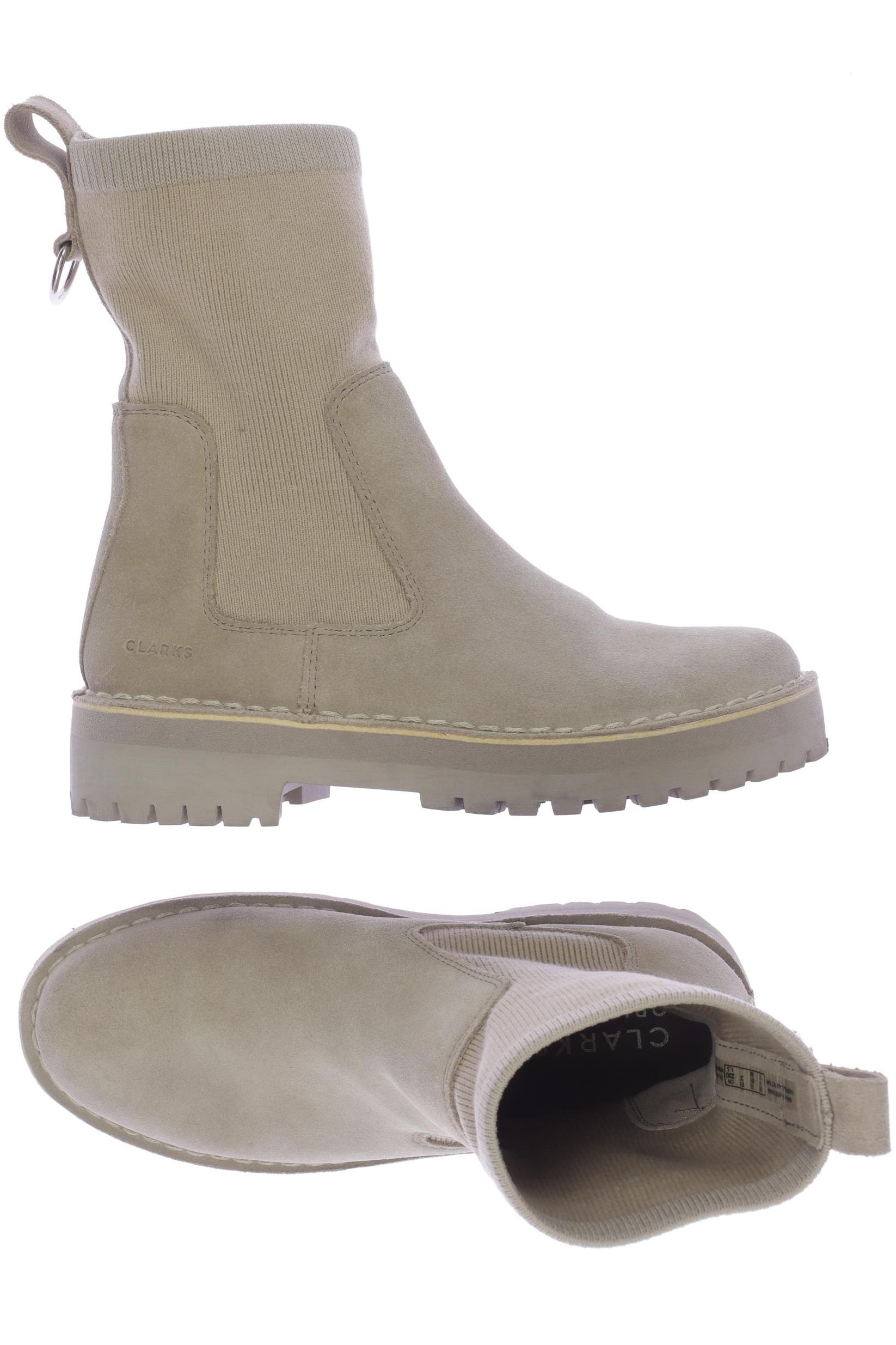 

Clarks Damen Stiefelette, beige, Gr. 37