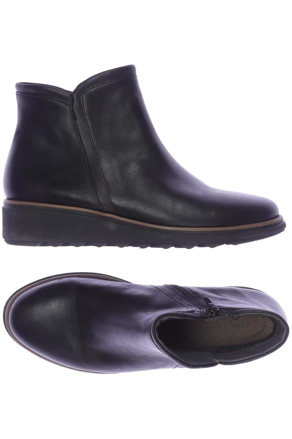 

Clarks Damen Stiefelette, schwarz, Gr. 38