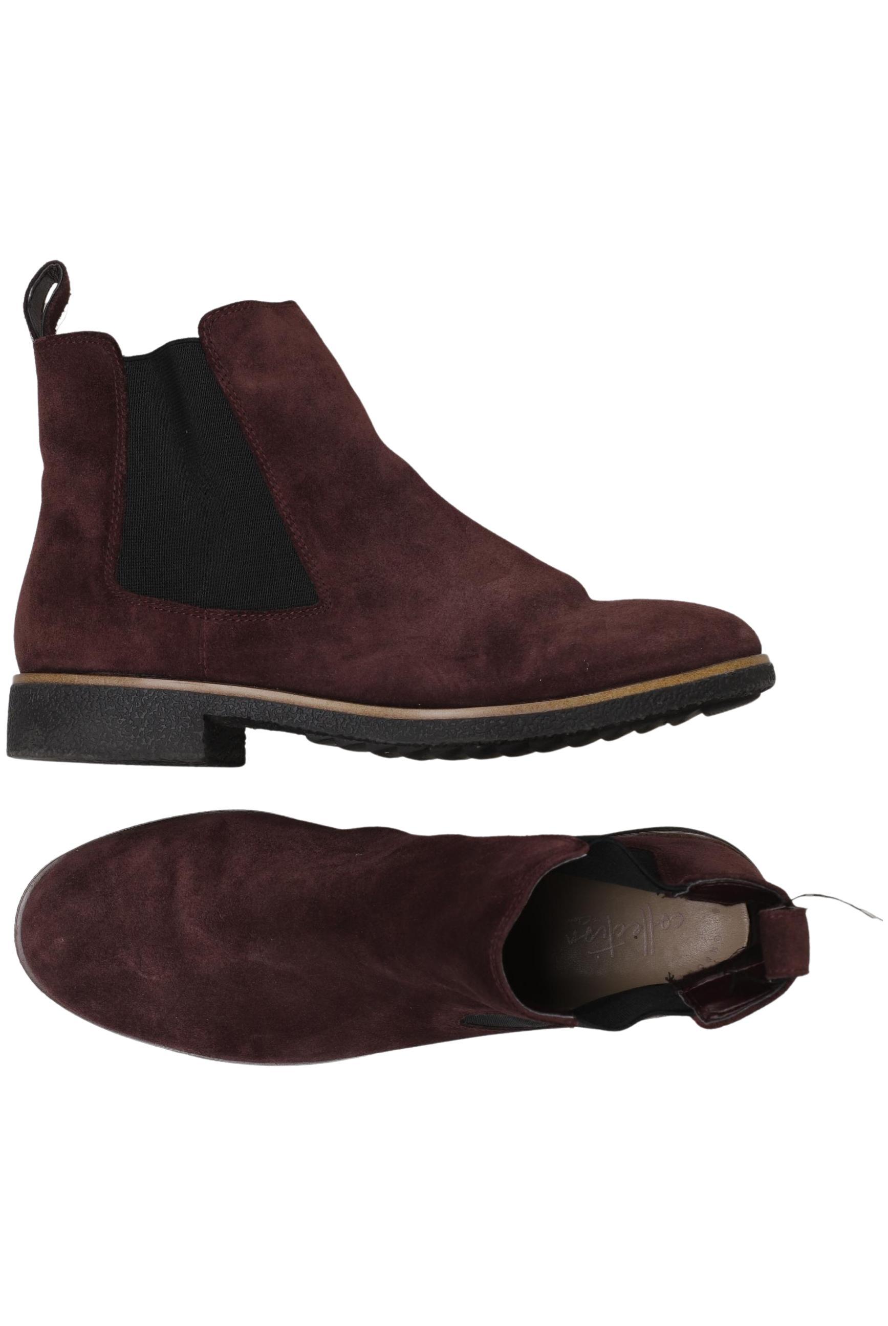 

Clarks Damen Stiefelette, bordeaux, Gr. 38