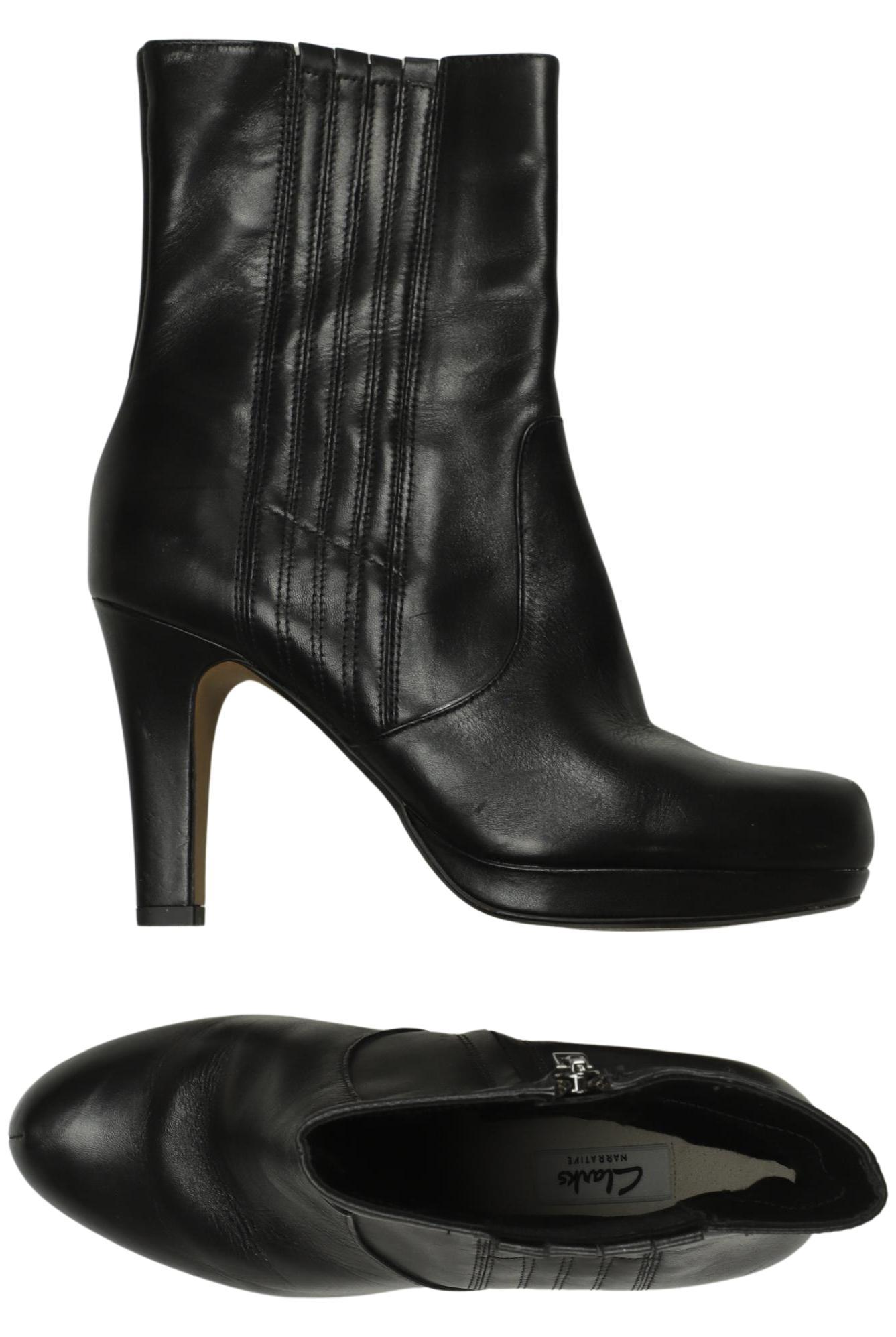 

Clarks Damen Stiefelette, schwarz, Gr. 6