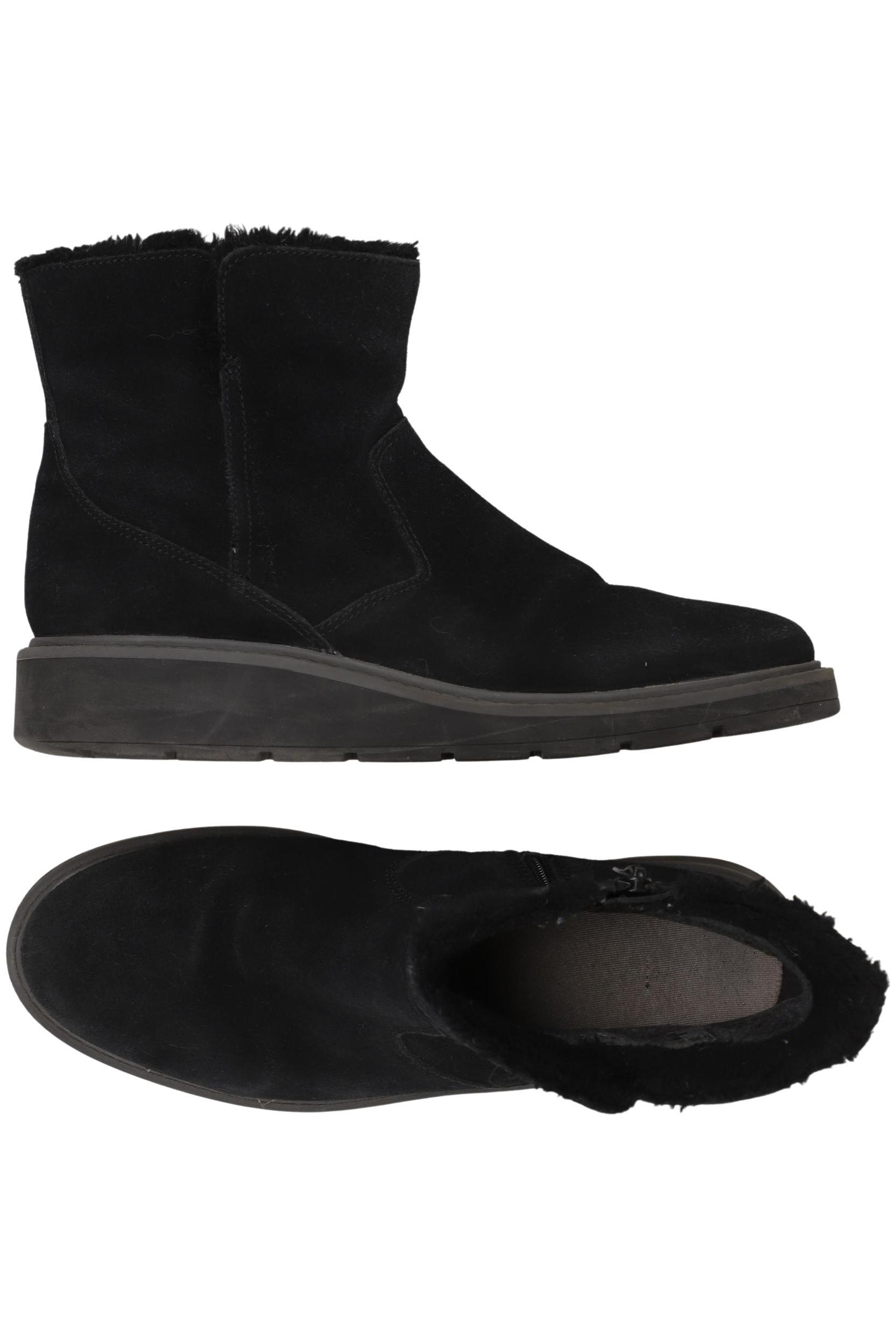 

Clarks Damen Stiefelette, schwarz, Gr. 41.5