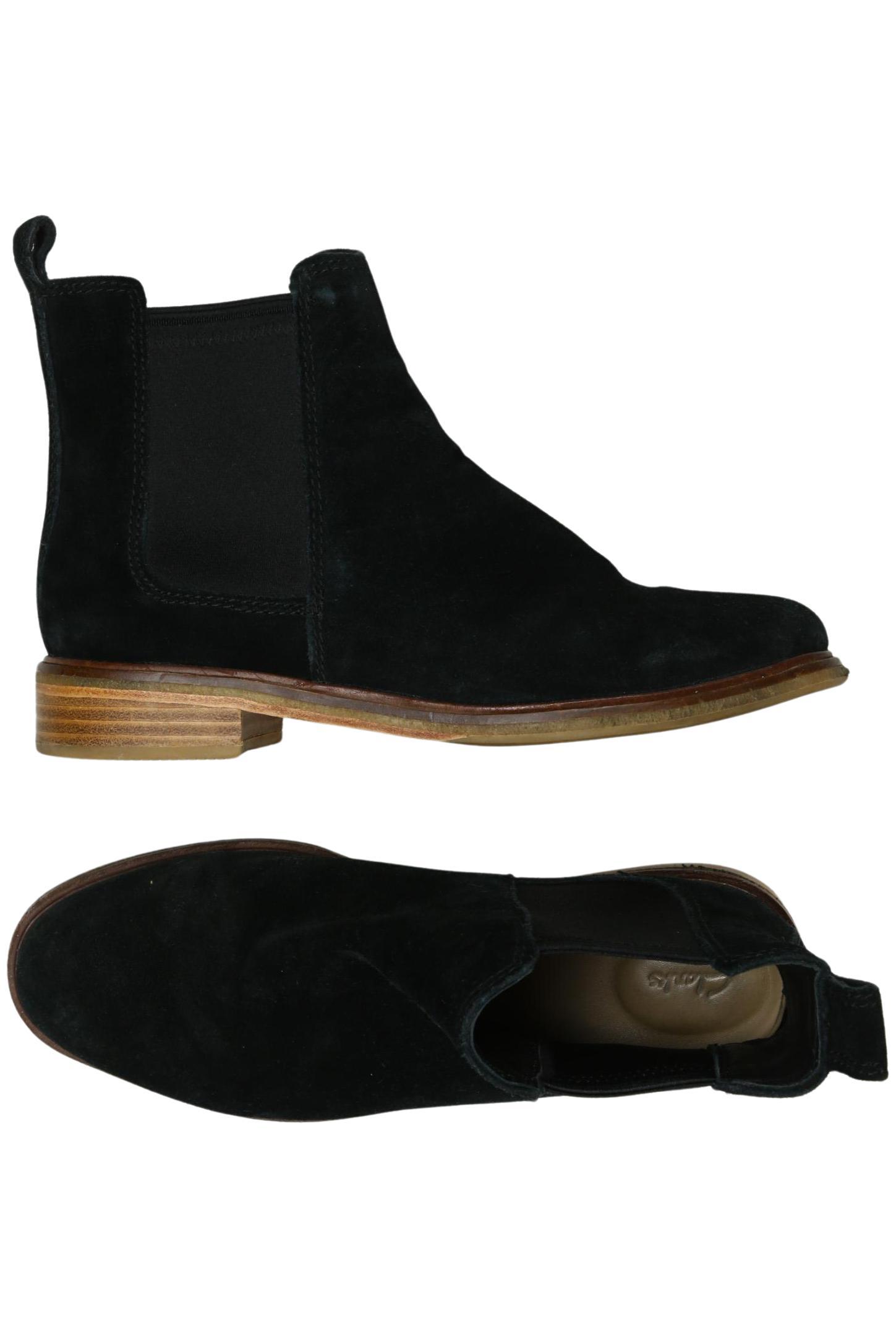 

Clarks Damen Stiefelette, schwarz, Gr. 38