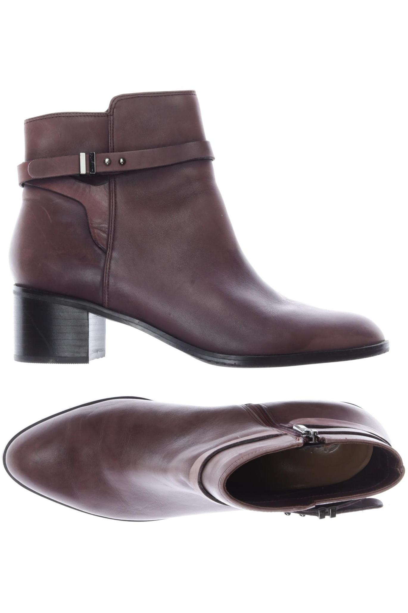 

Clarks Damen Stiefelette, bordeaux, Gr. 40
