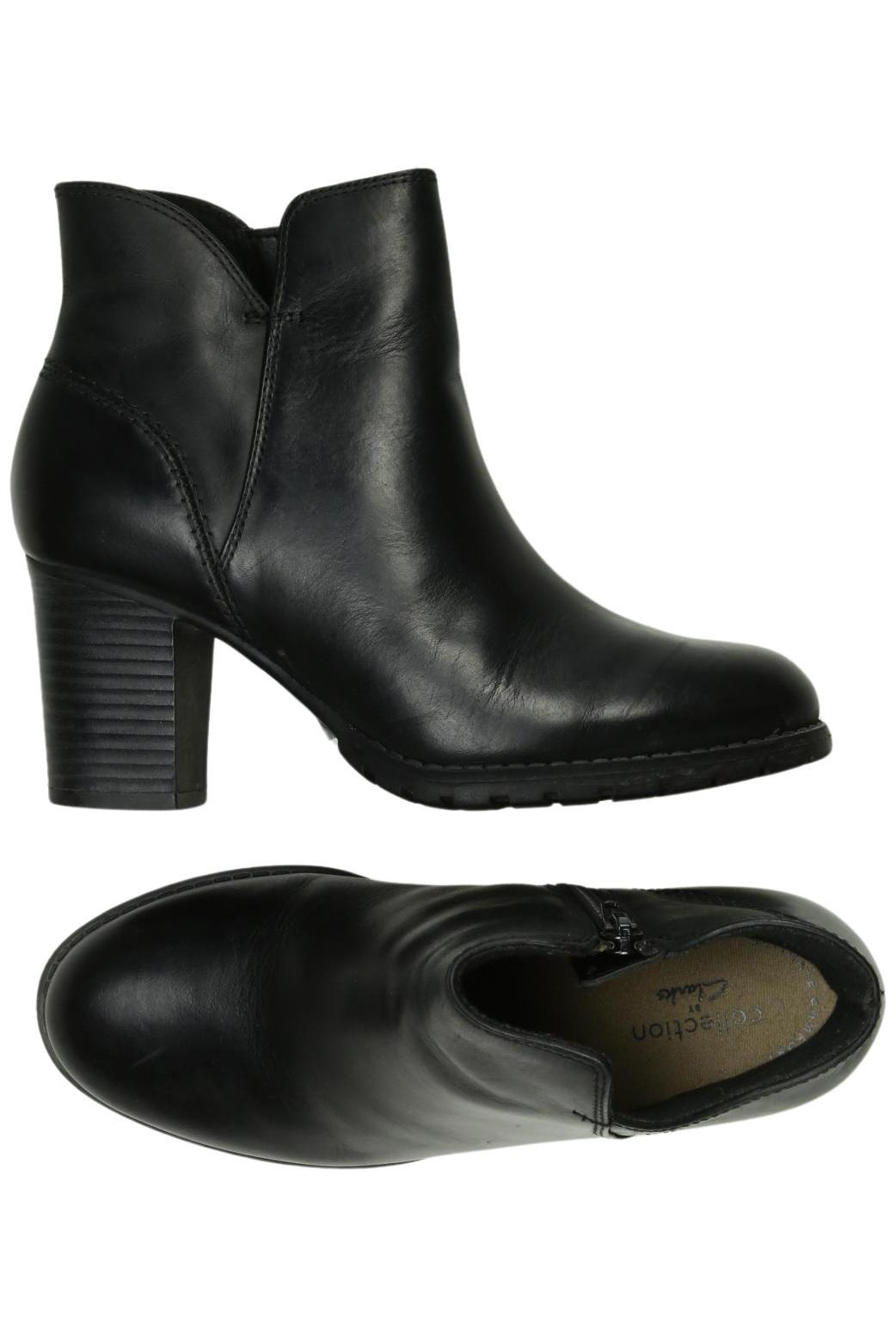 

Clarks Damen Stiefelette, schwarz, Gr. 35.5