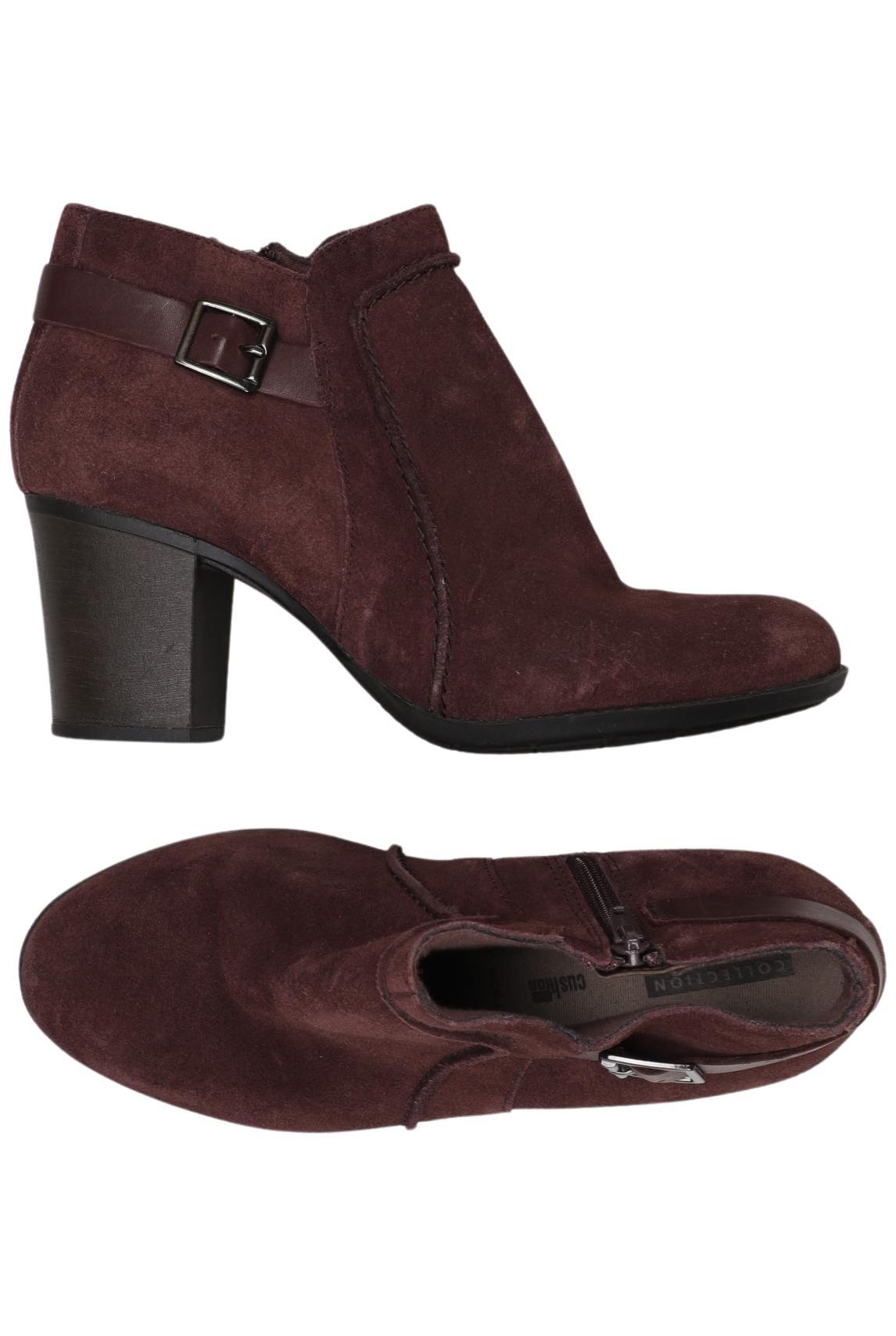

Clarks Damen Stiefelette, bordeaux, Gr. 39.5