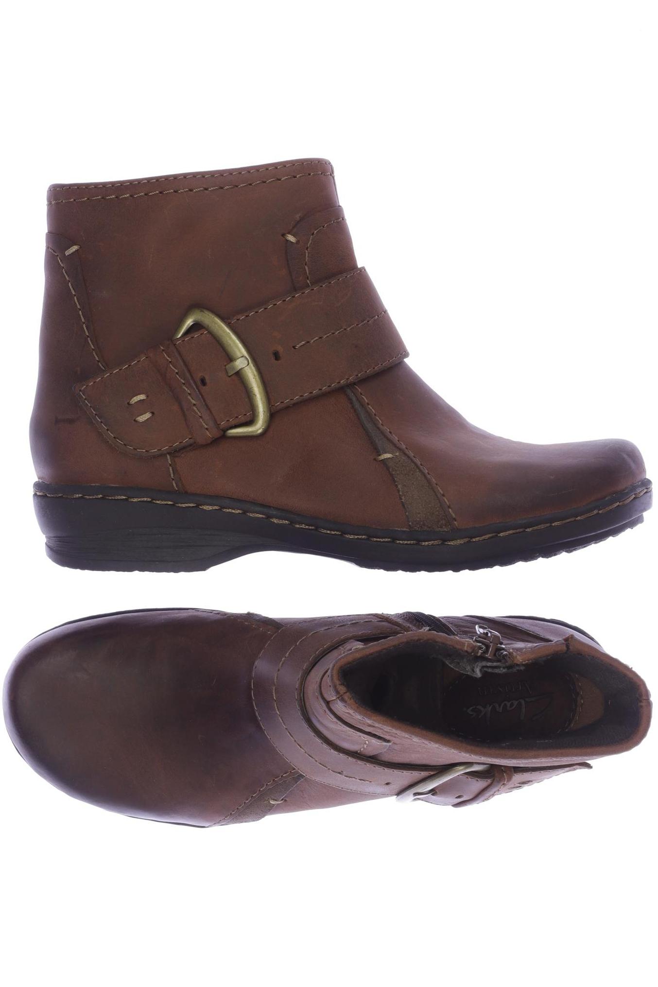 

Clarks Damen Stiefelette, braun, Gr. 5