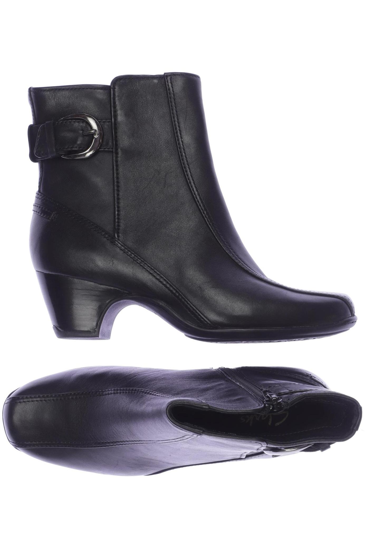 

Clarks Damen Stiefelette, schwarz, Gr. 5.5
