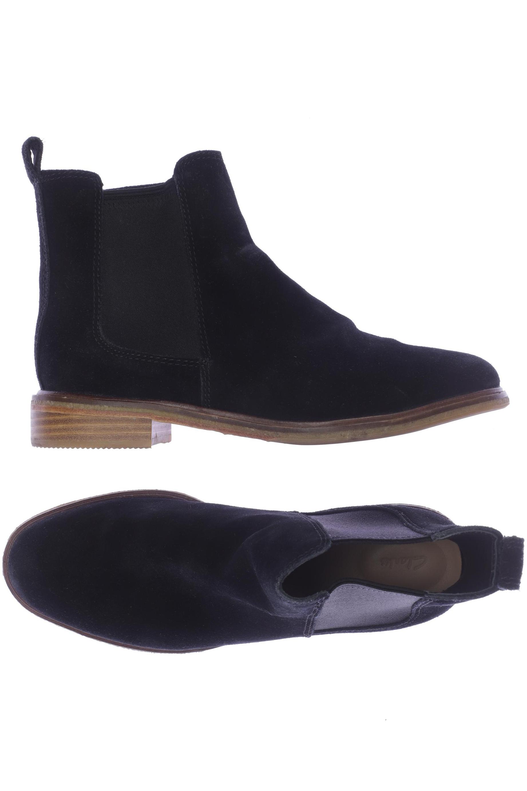 

Clarks Damen Stiefelette, schwarz, Gr. 39.5