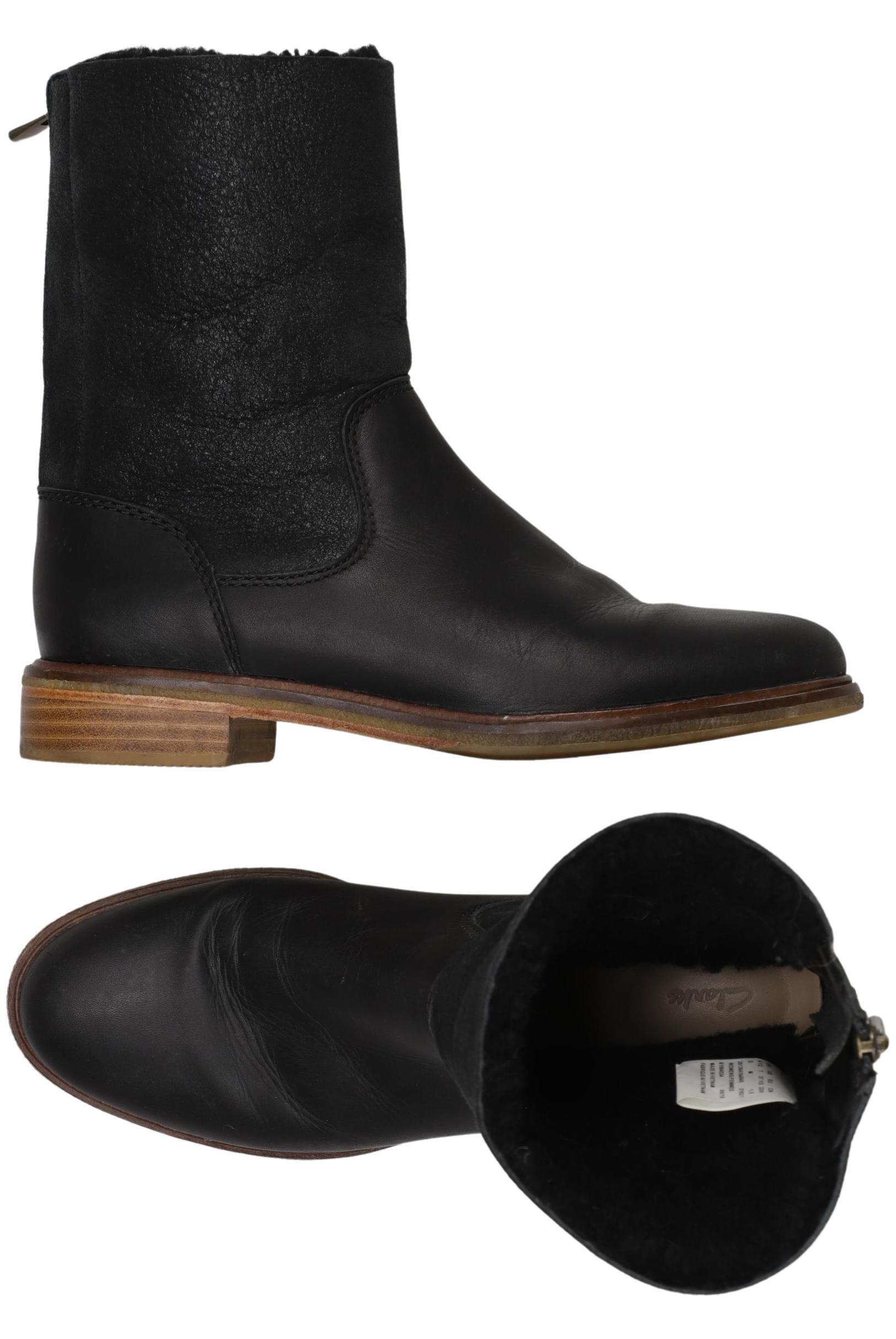 

Clarks Damen Stiefelette, schwarz, Gr. 37.5