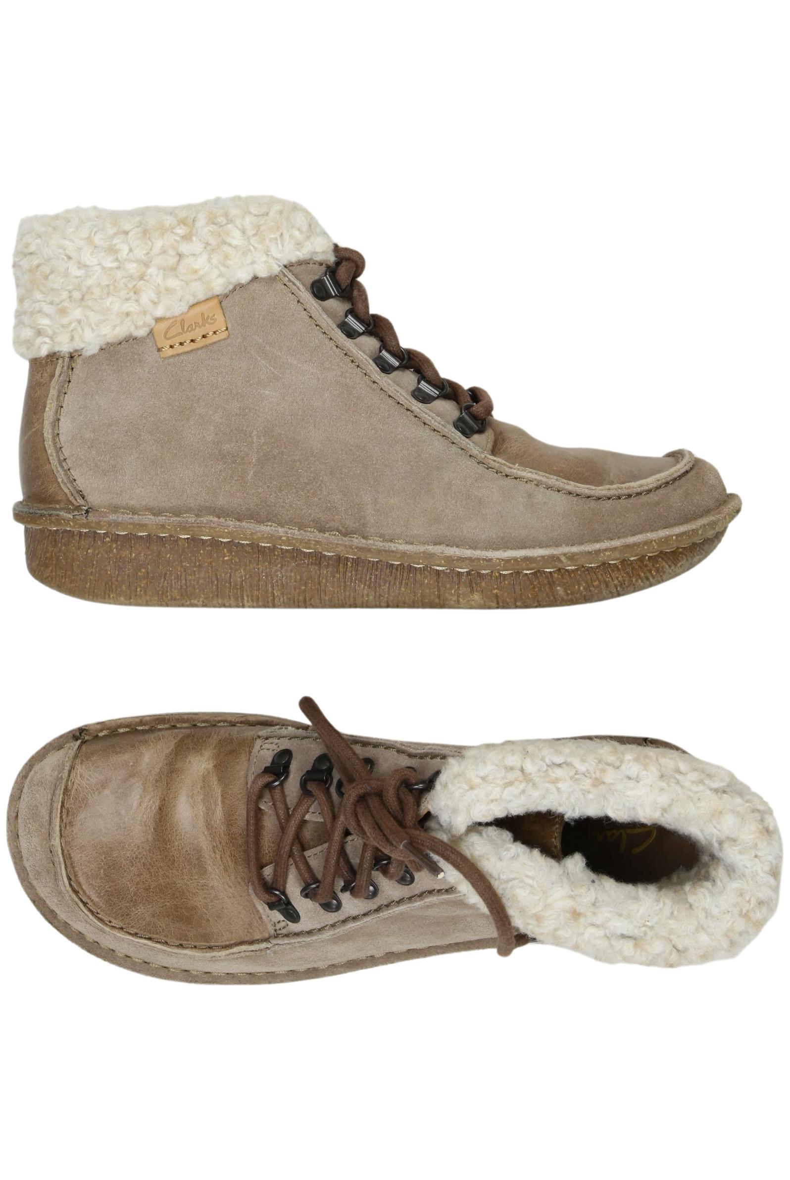 

Clarks Damen Stiefelette, beige, Gr. 39.5