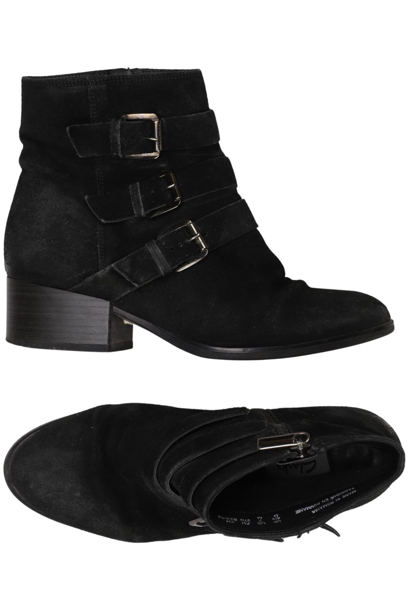 

Clarks Damen Stiefelette, schwarz, Gr. 37.5