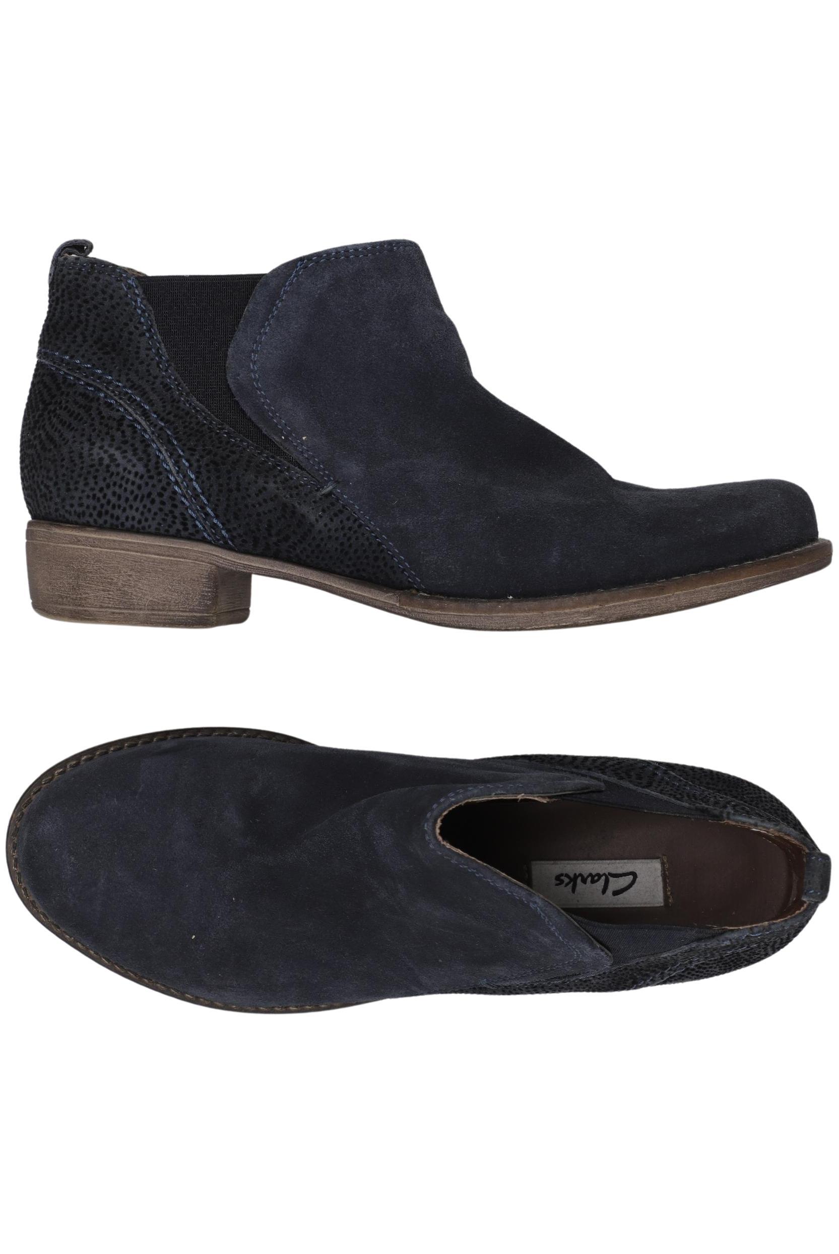

Clarks Damen Stiefelette, marineblau, Gr. 38