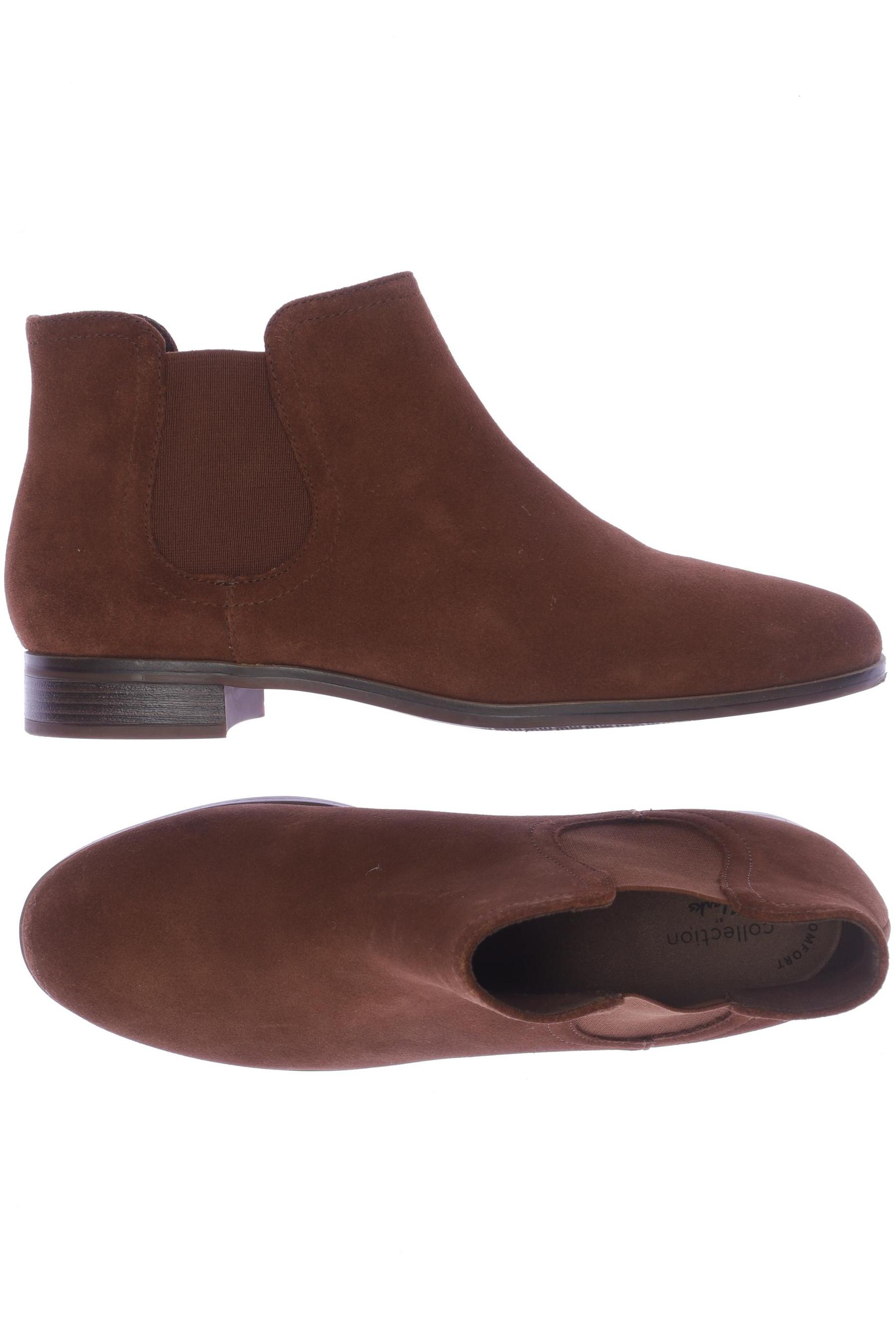 

Clarks Damen Stiefelette, braun, Gr. 41.5