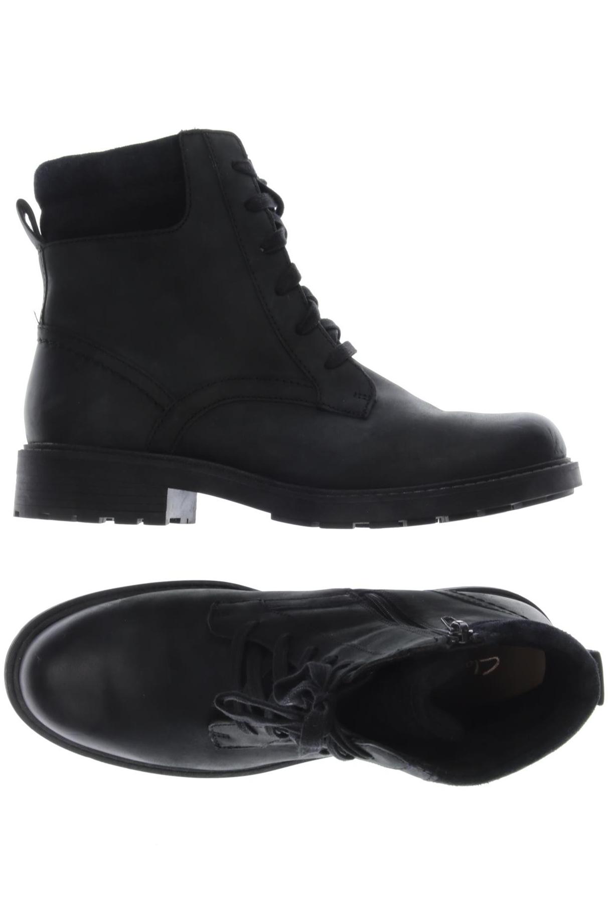 

Clarks Damen Stiefelette, schwarz, Gr. 40