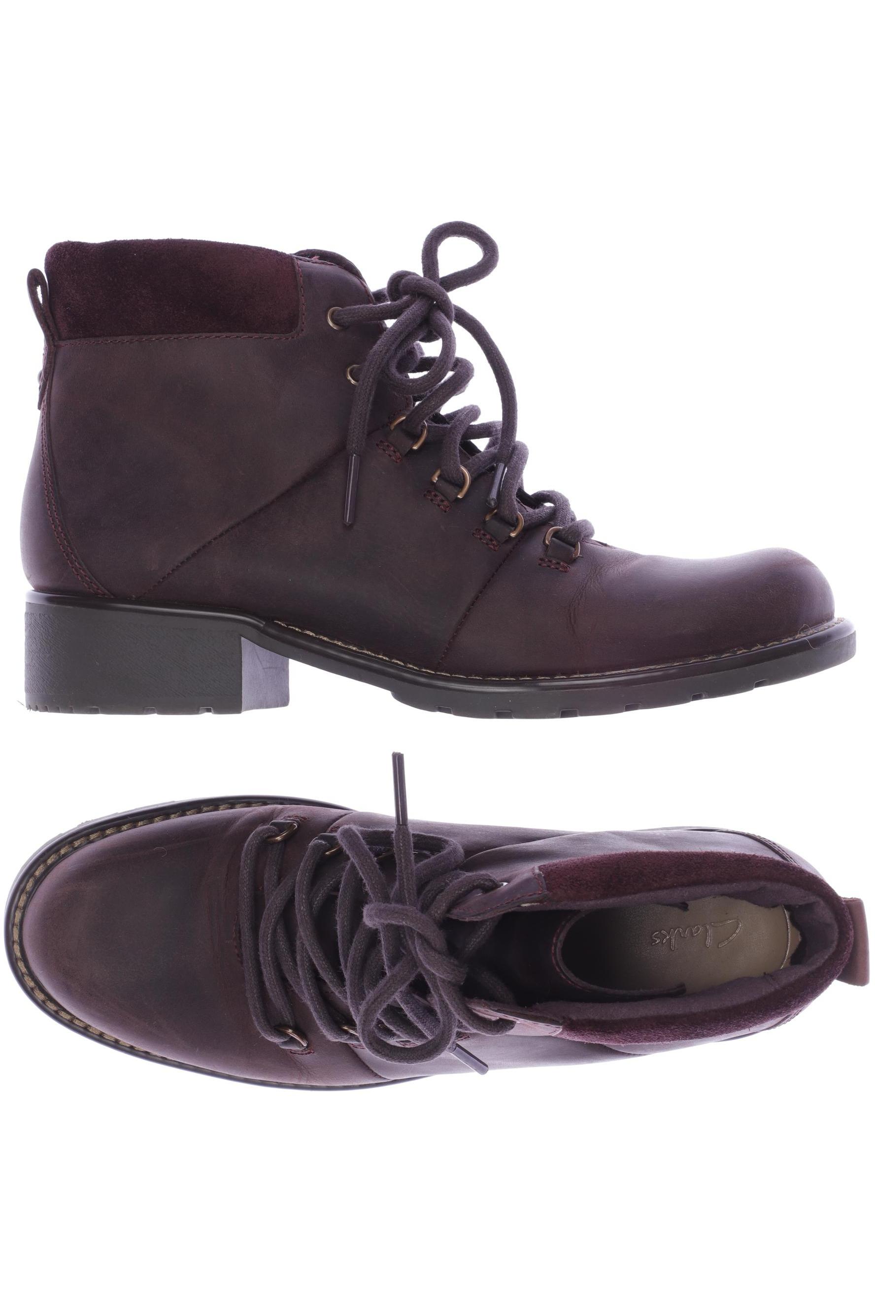

Clarks Damen Stiefelette, bordeaux