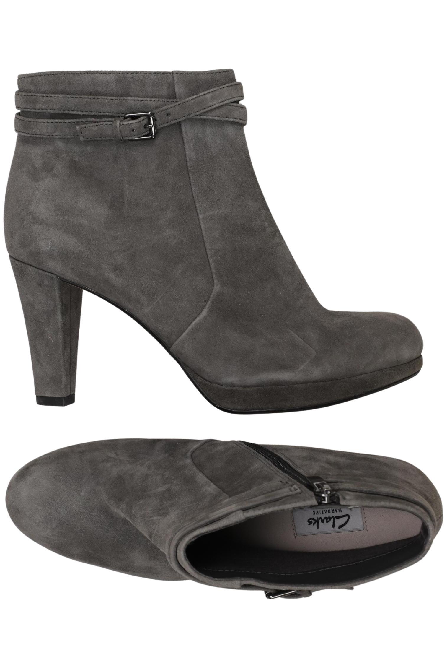 

Clarks Damen Stiefelette, grau, Gr. 41.5