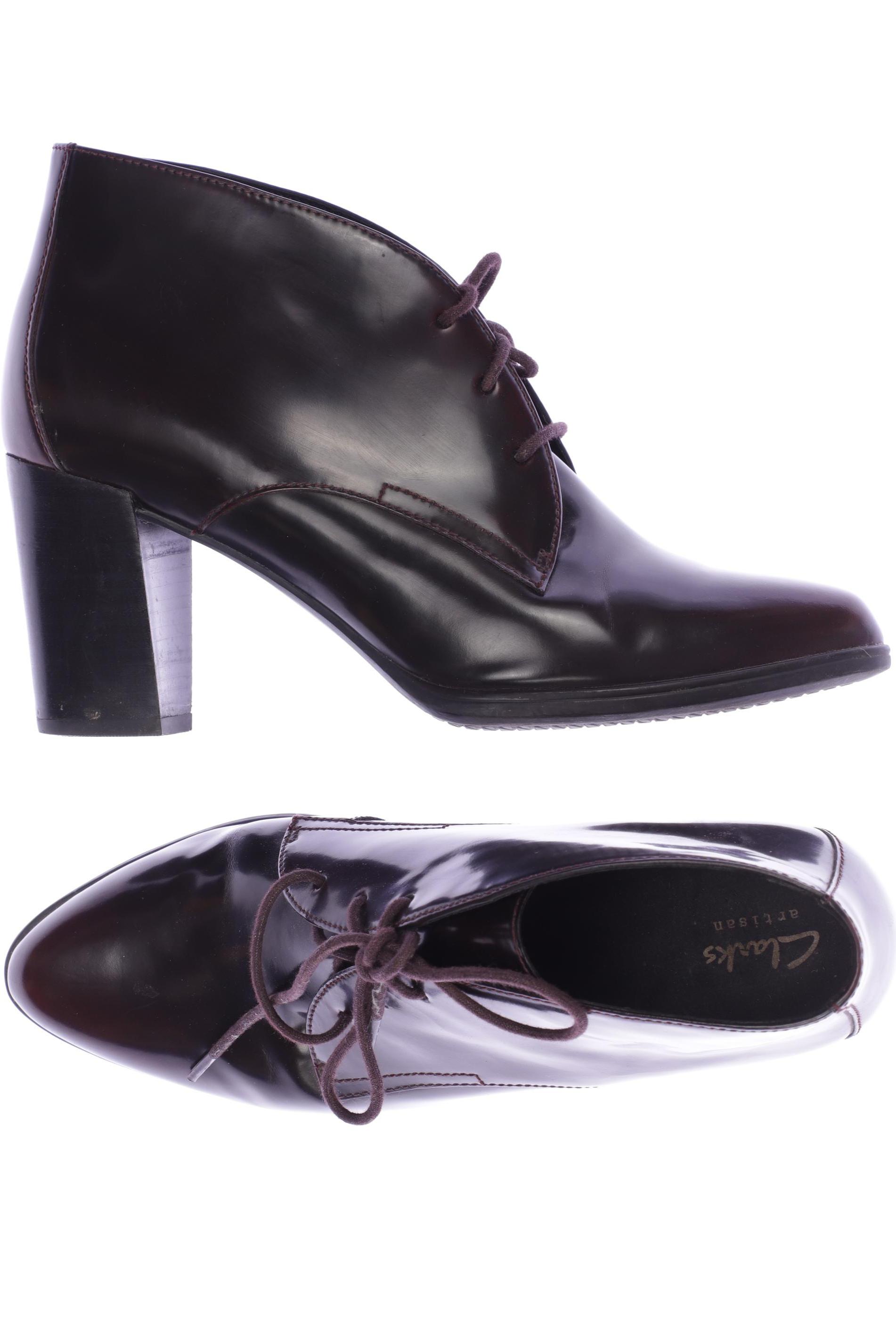

Clarks Damen Stiefelette, bordeaux, Gr. 39.5