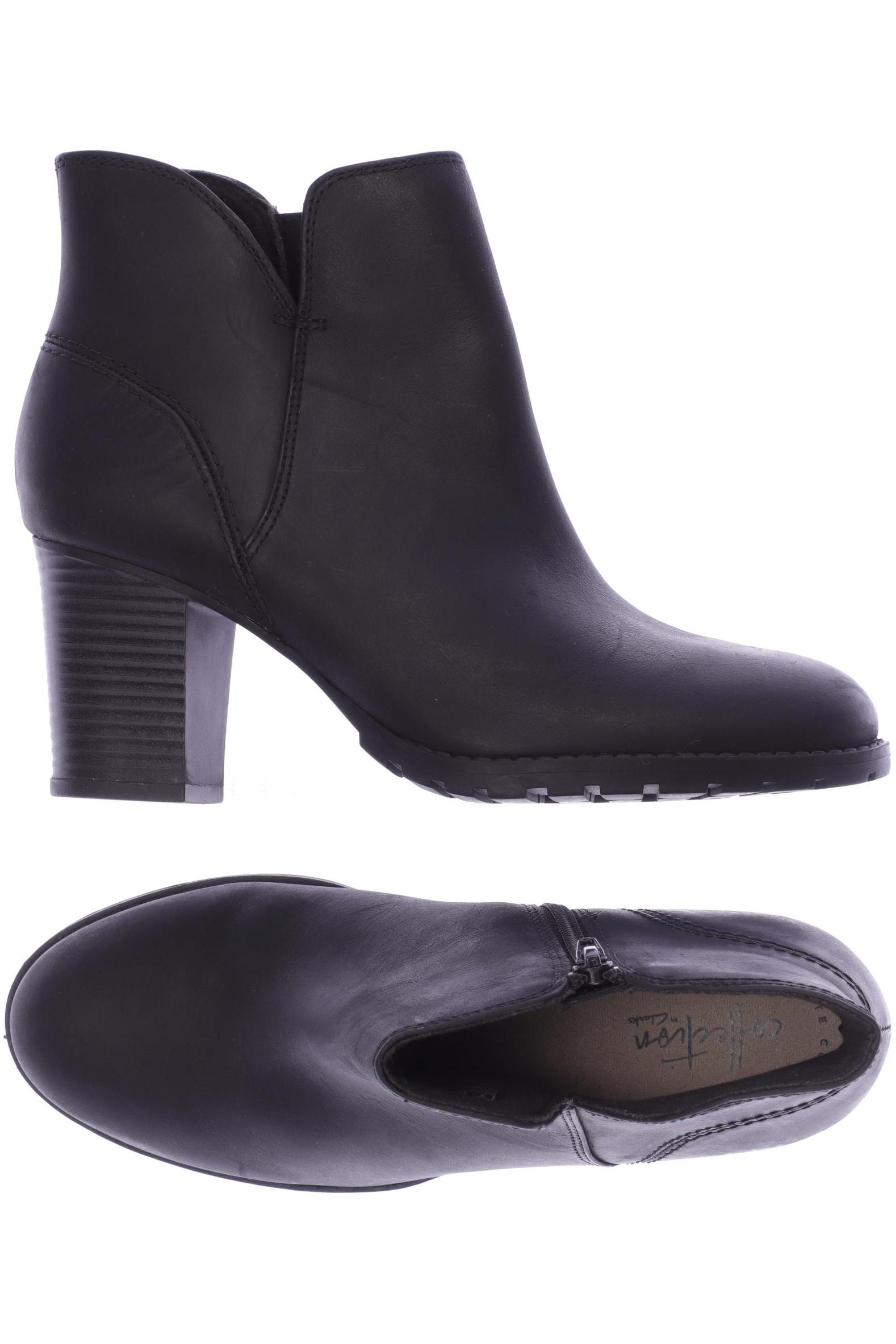 

Clarks Damen Stiefelette, schwarz, Gr. 39.5