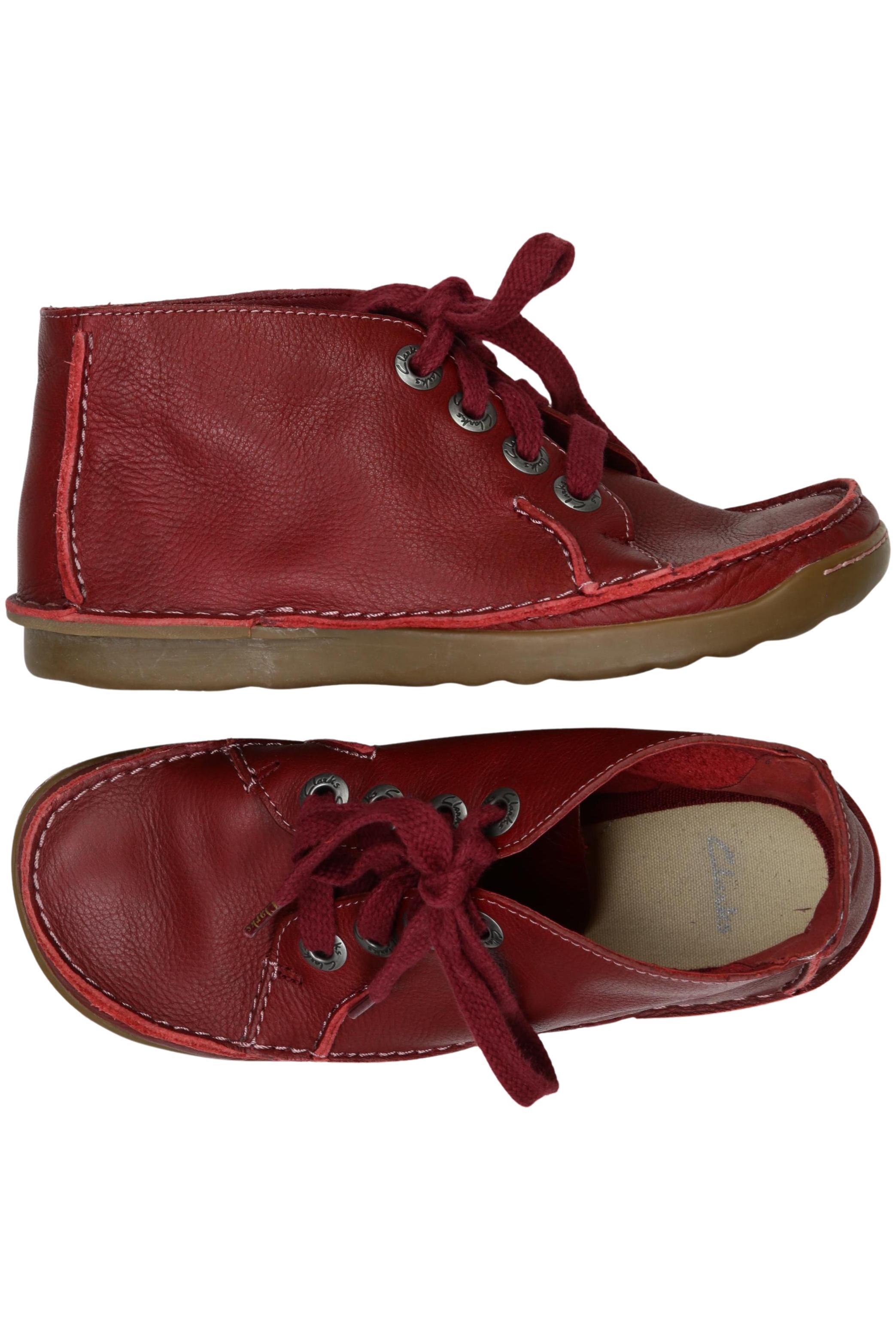 

Clarks Damen Stiefelette, rot, Gr. 6