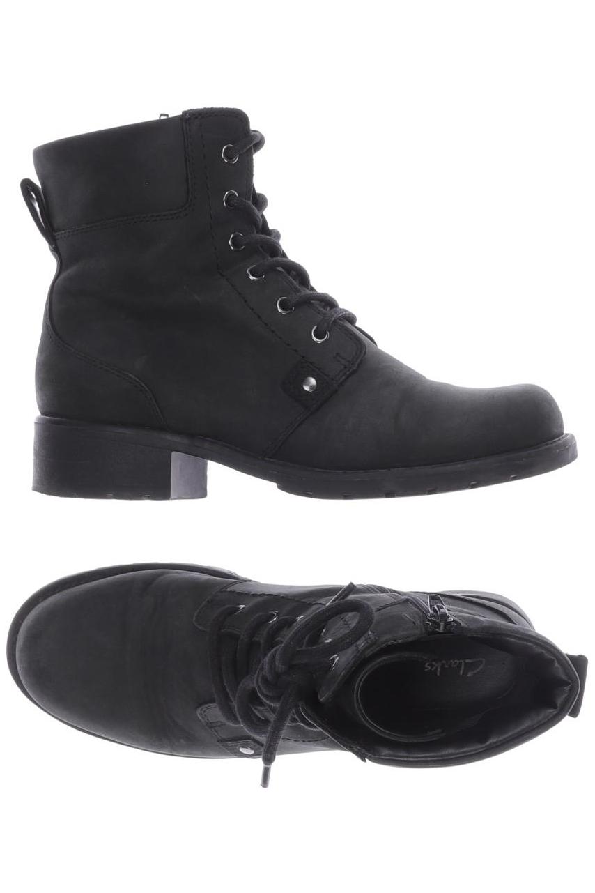

Clarks Damen Stiefelette, schwarz, Gr. 38