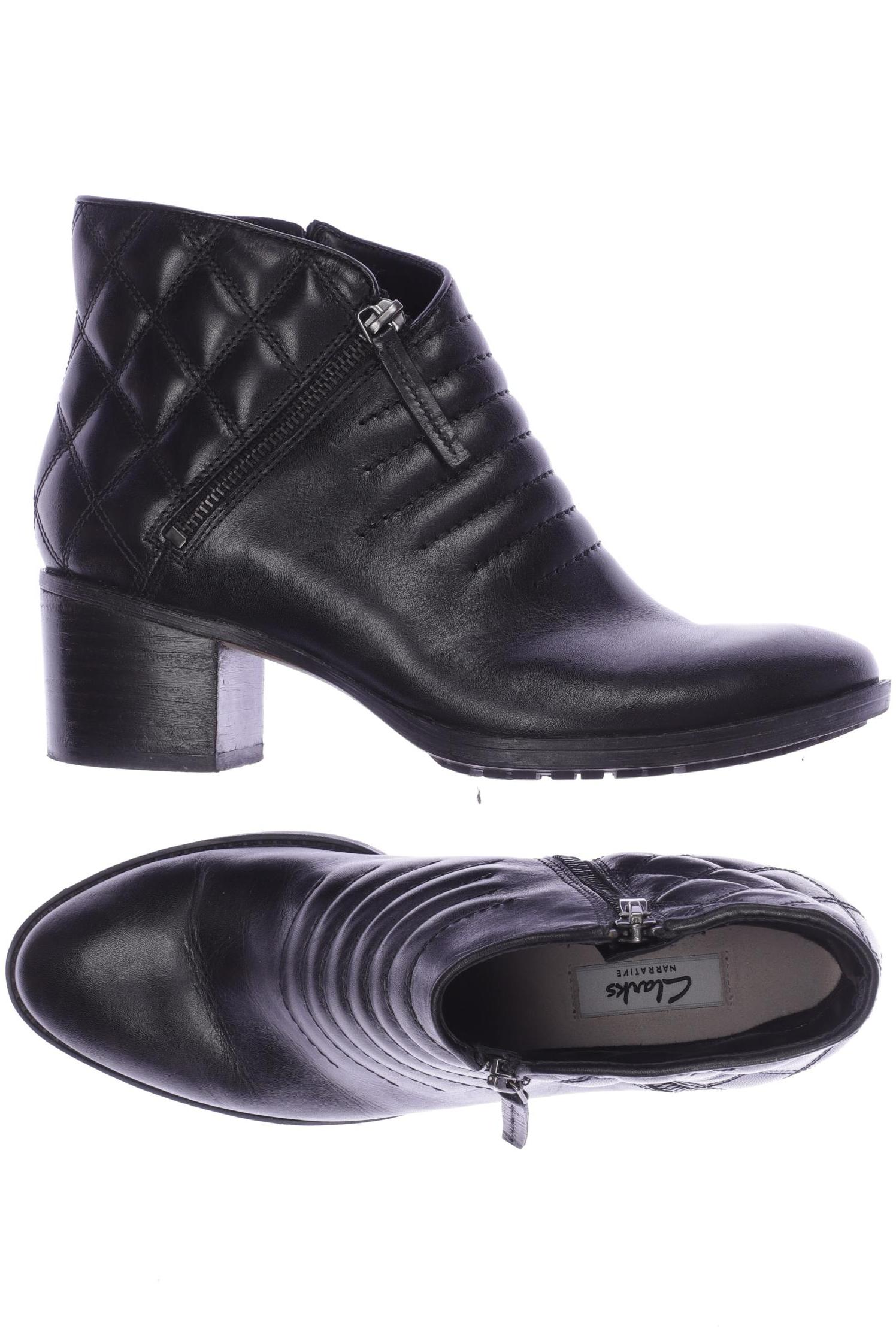 

Clarks Damen Stiefelette, schwarz, Gr. 5.5