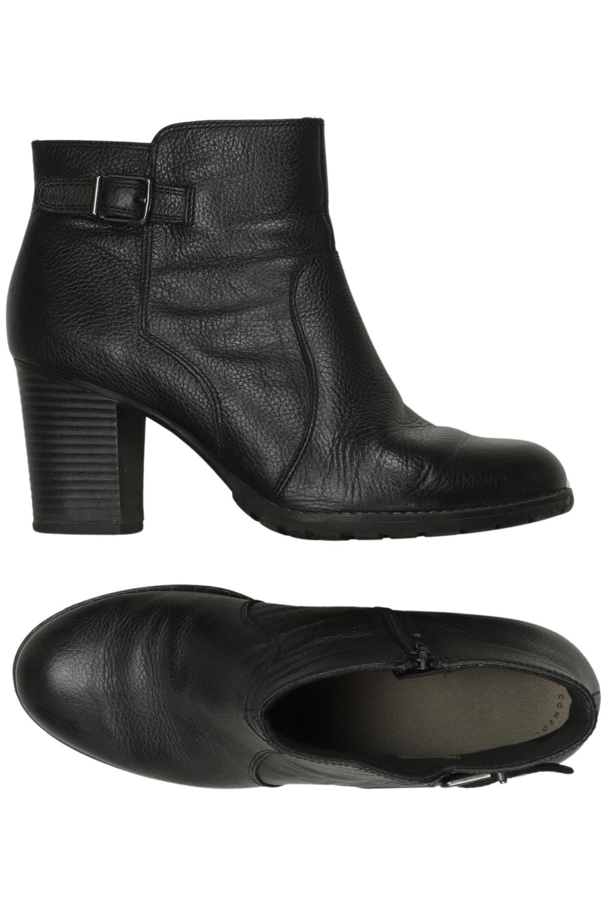 

Clarks Damen Stiefelette, schwarz, Gr. 41.5