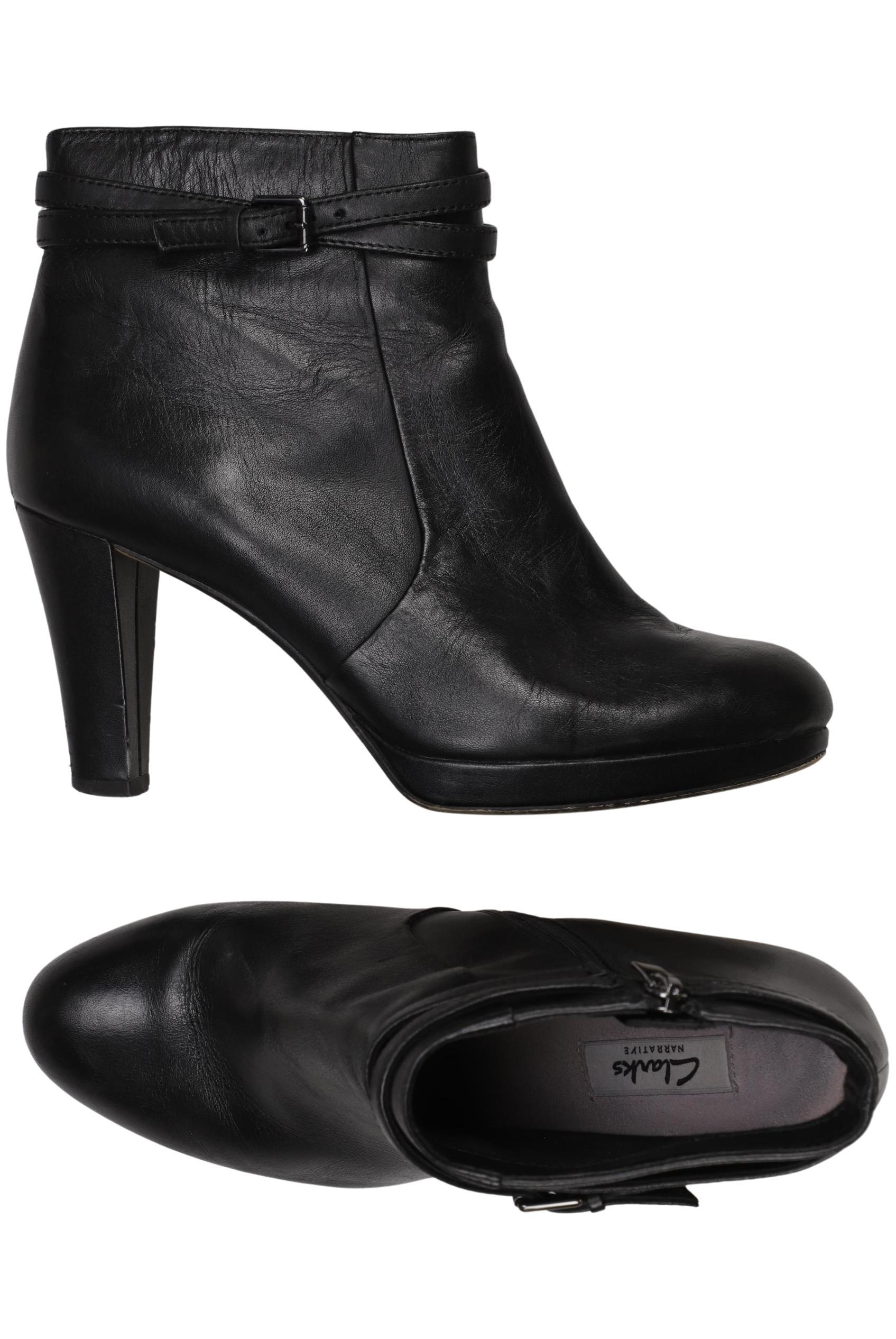 

Clarks Damen Stiefelette, schwarz, Gr. 40