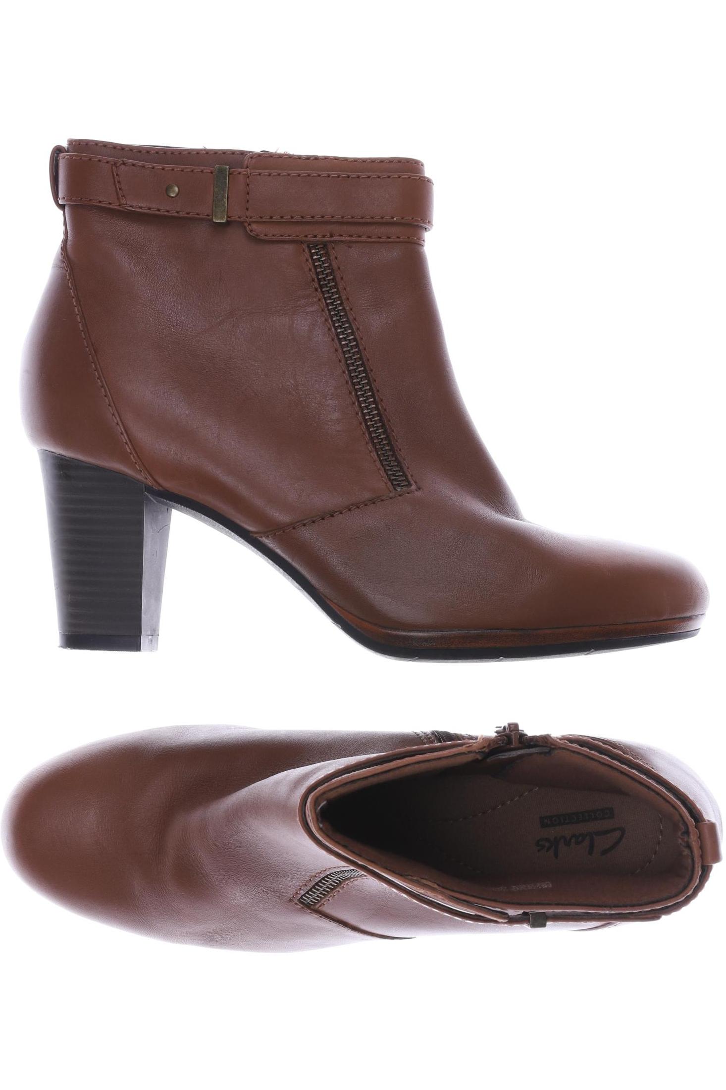 

Clarks Damen Stiefelette, braun, Gr. 9.5