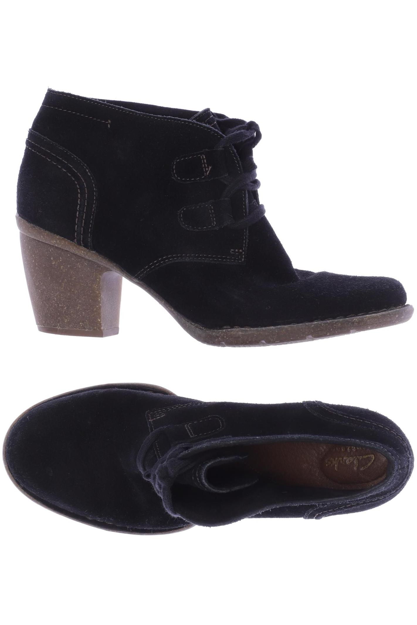 

Clarks Damen Stiefelette, schwarz, Gr. 41.5