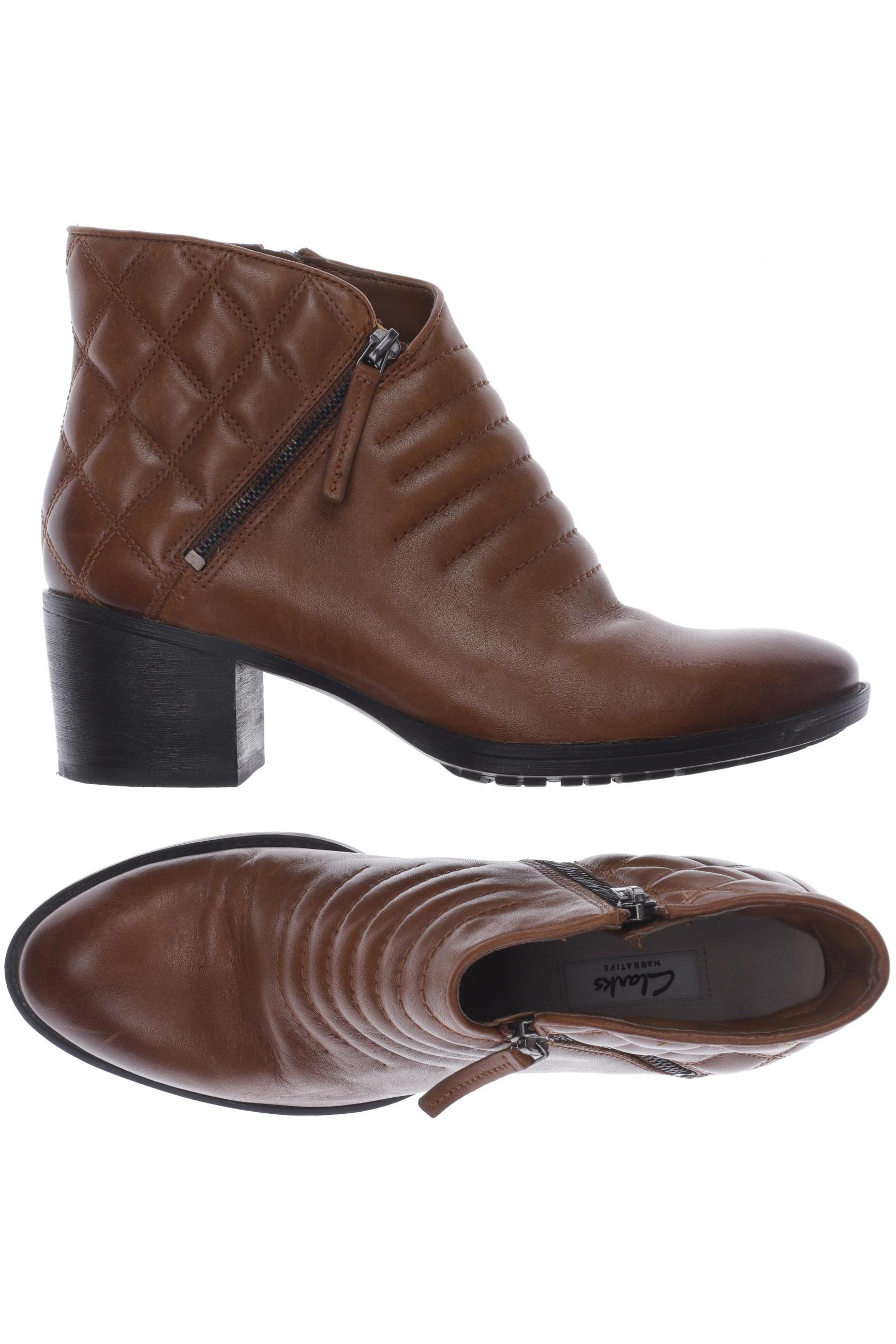 

Clarks Damen Stiefelette, braun, Gr. 6