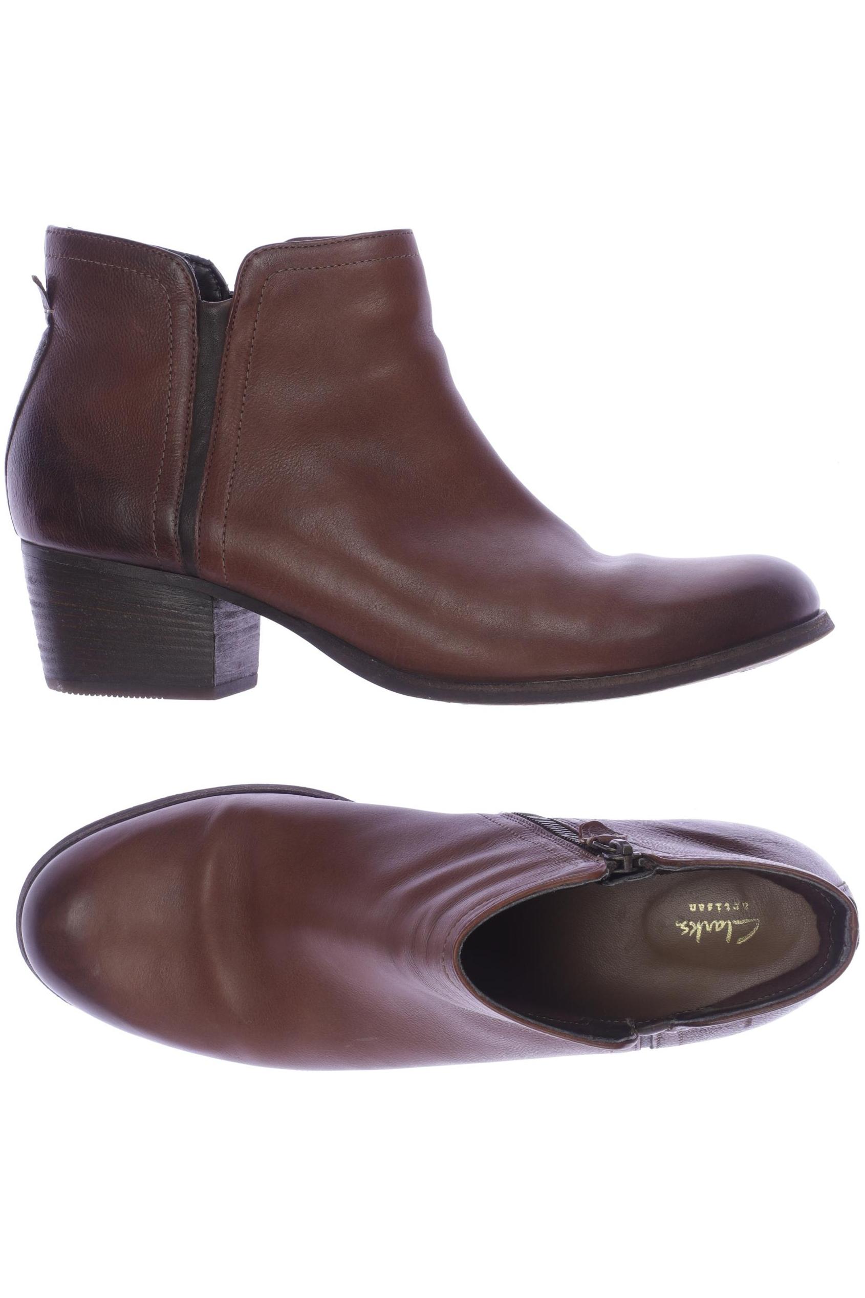 

Clarks Damen Stiefelette, braun, Gr. 41.5