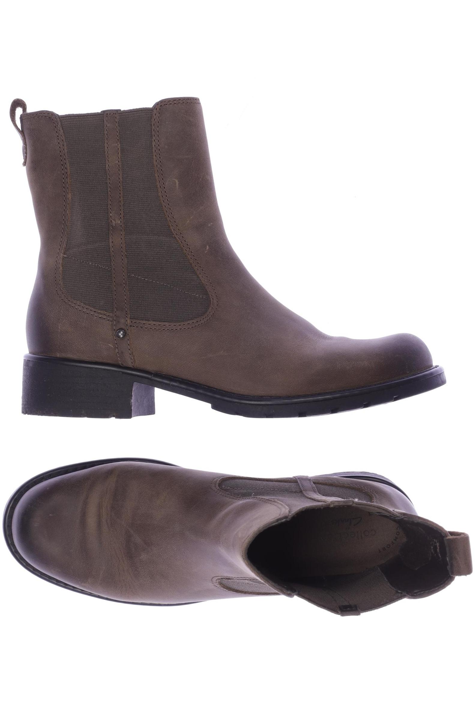 

Clarks Damen Stiefelette, braun, Gr. 40