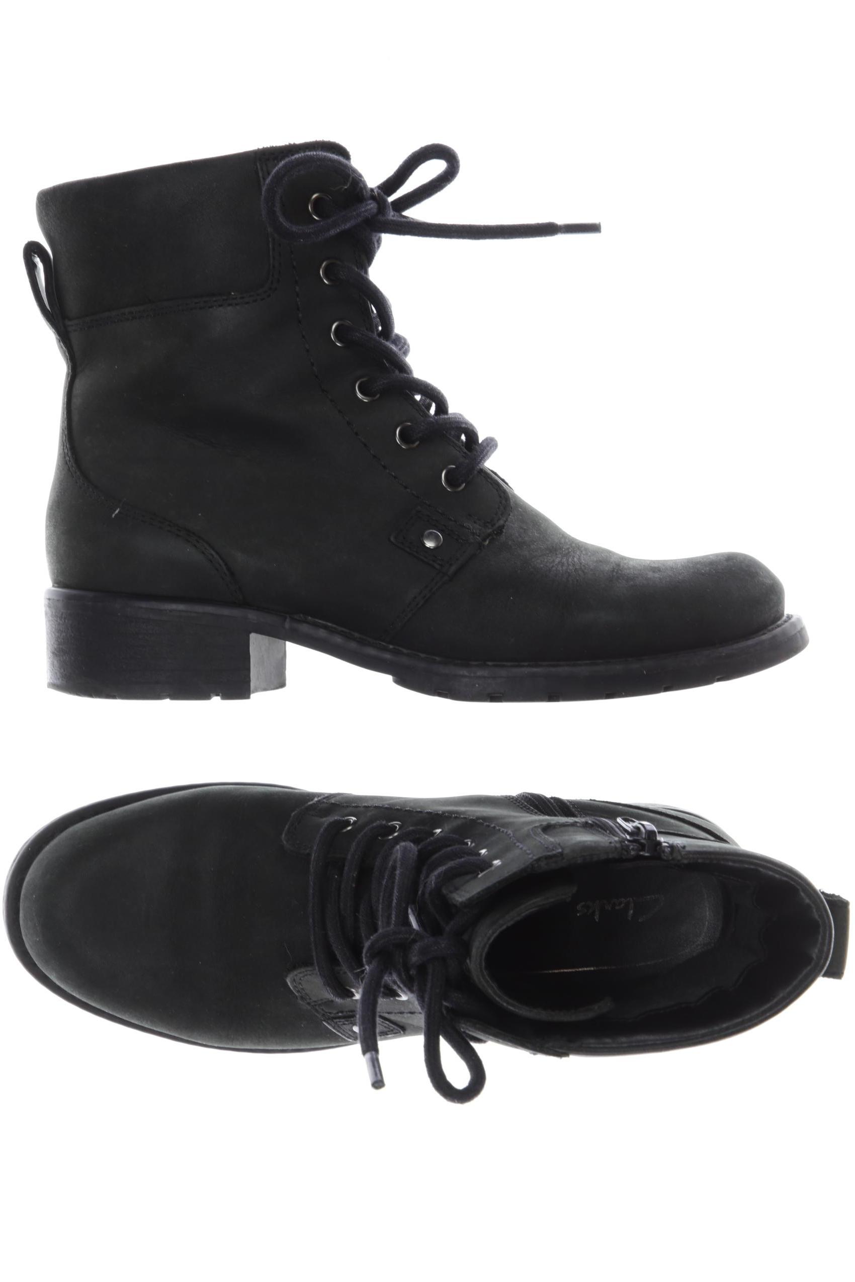 

Clarks Damen Stiefelette, schwarz, Gr. 37