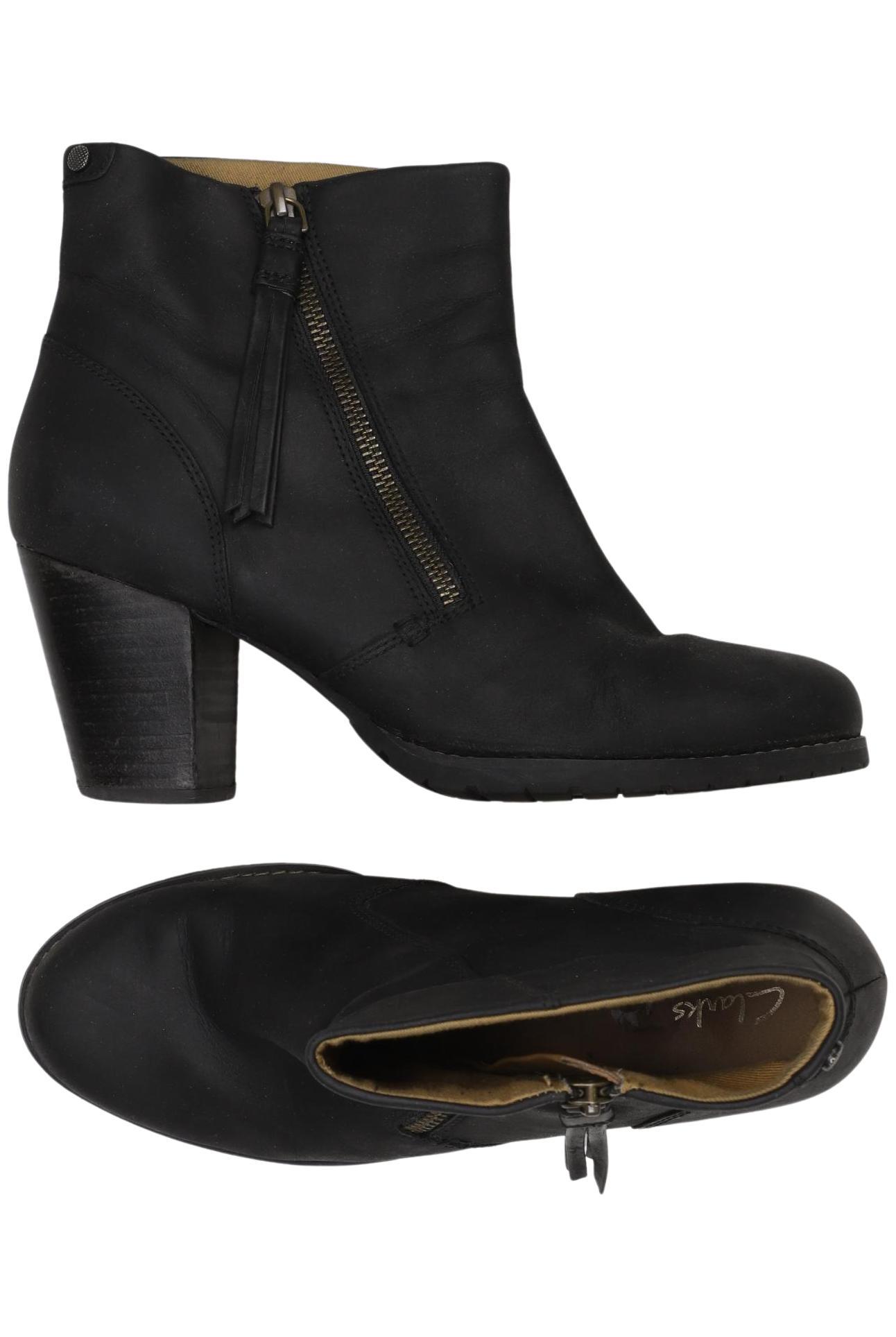 

Clarks Damen Stiefelette, schwarz, Gr. 40