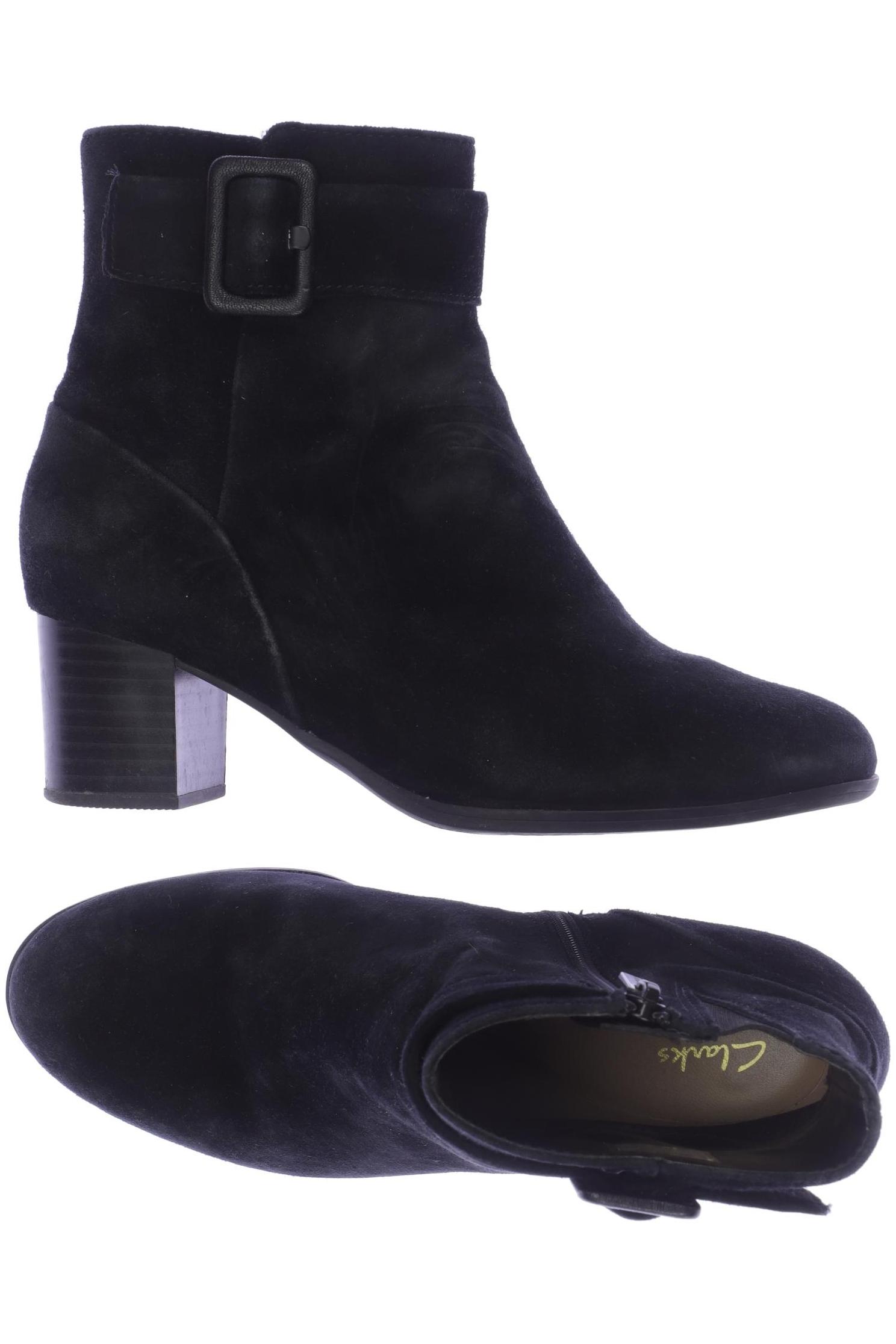 

Clarks Damen Stiefelette, schwarz, Gr. 35.5