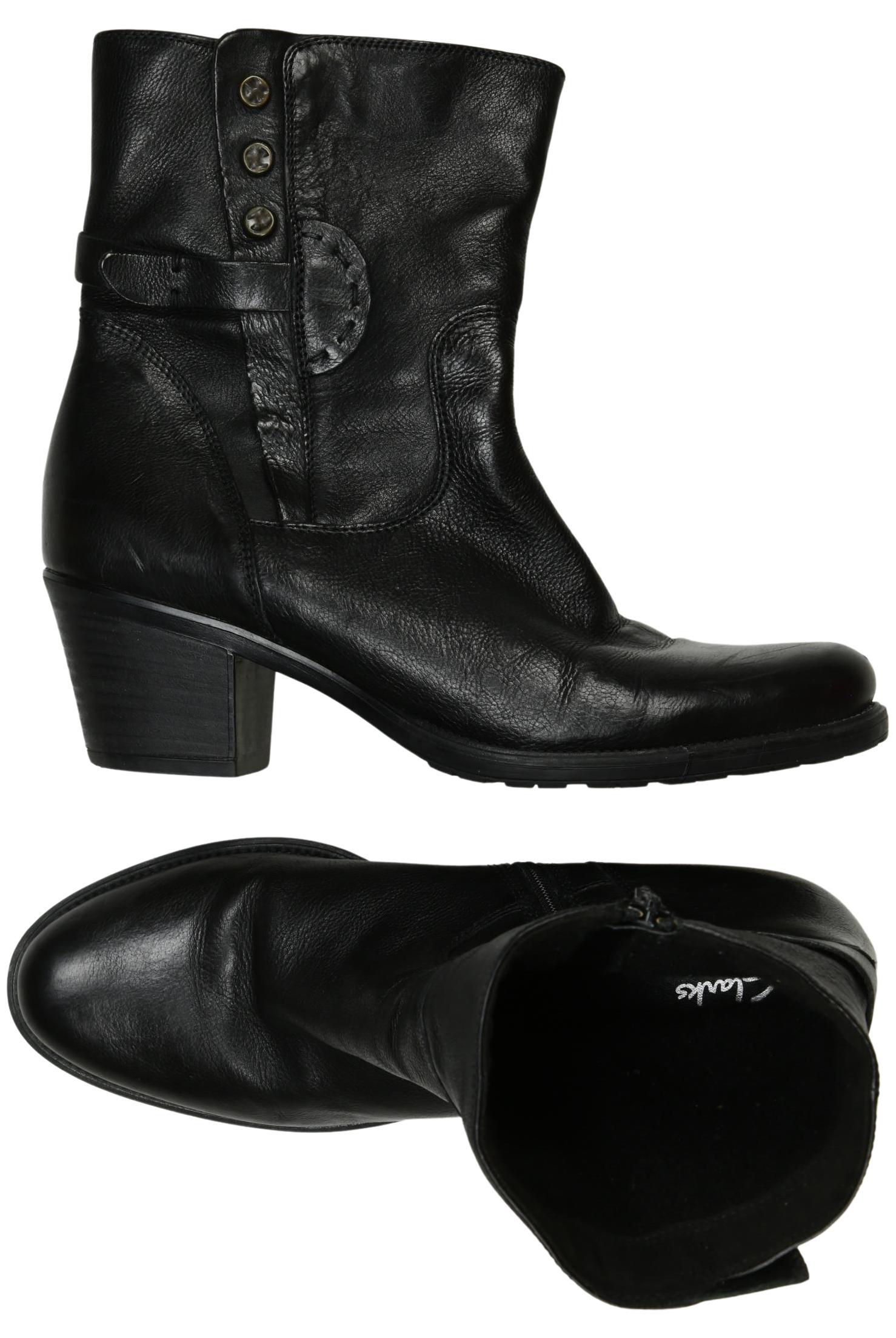 

Clarks Damen Stiefelette, schwarz, Gr. 37