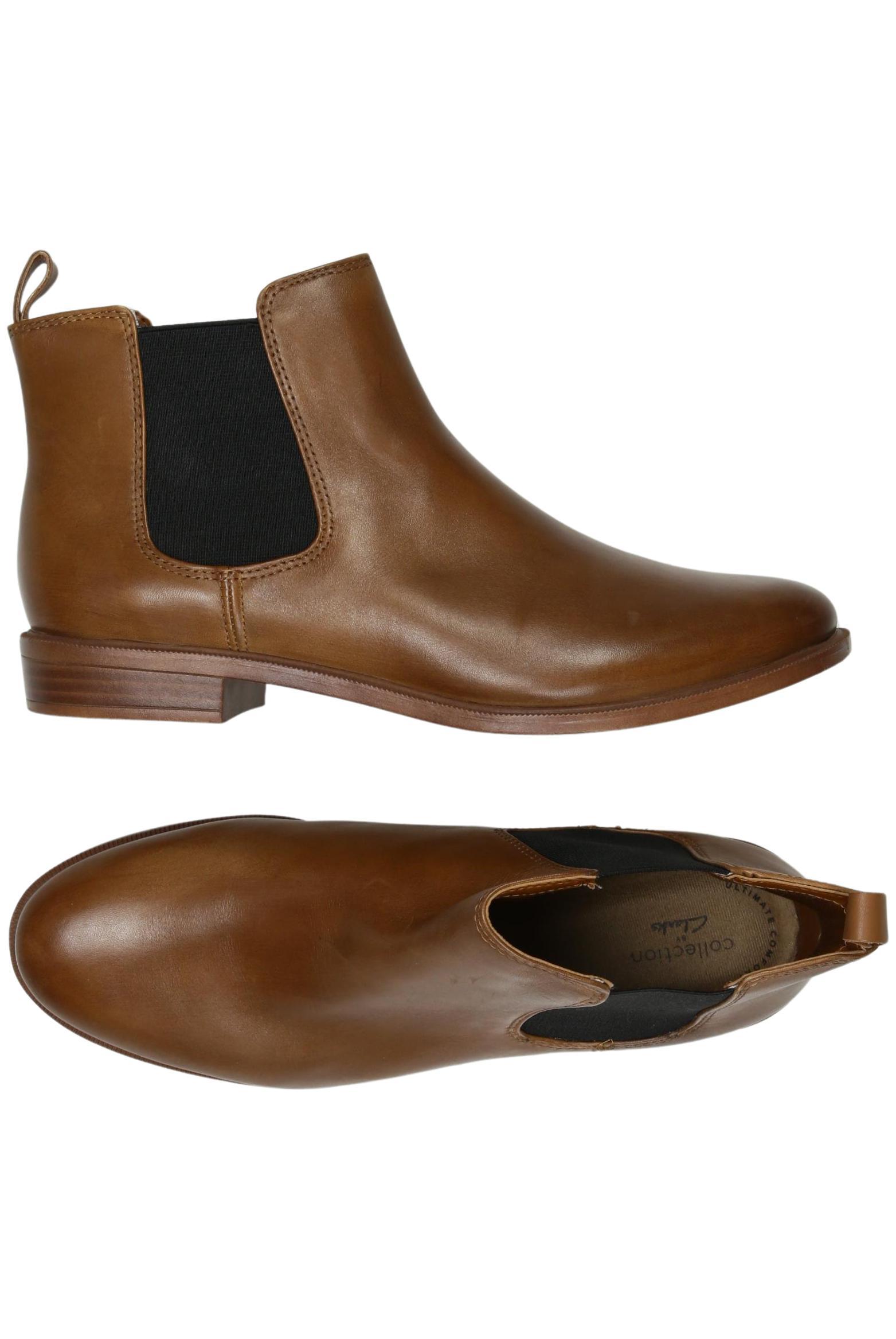 

Clarks Damen Stiefelette, braun, Gr. 42
