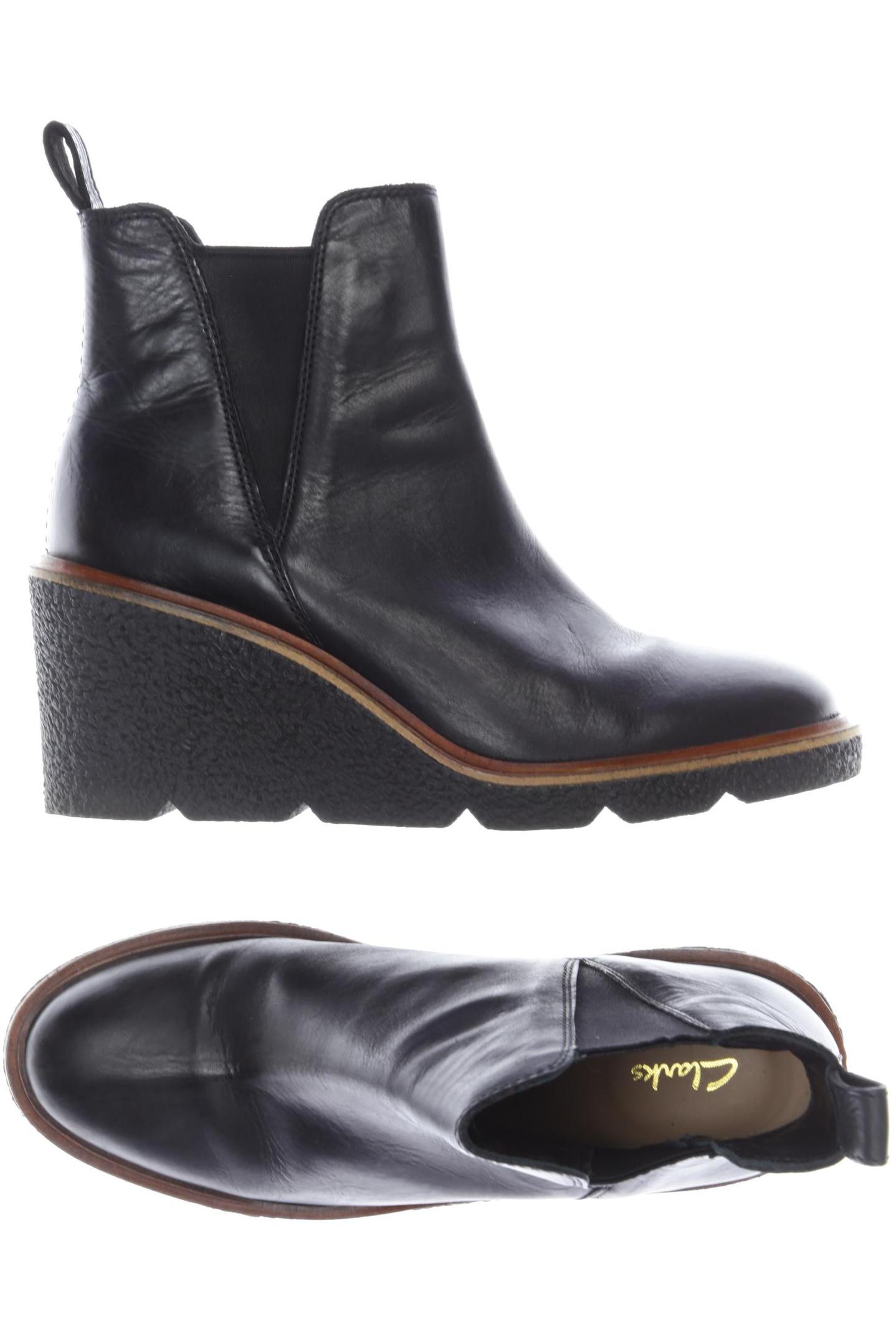 

Clarks Damen Stiefelette, schwarz, Gr. 37