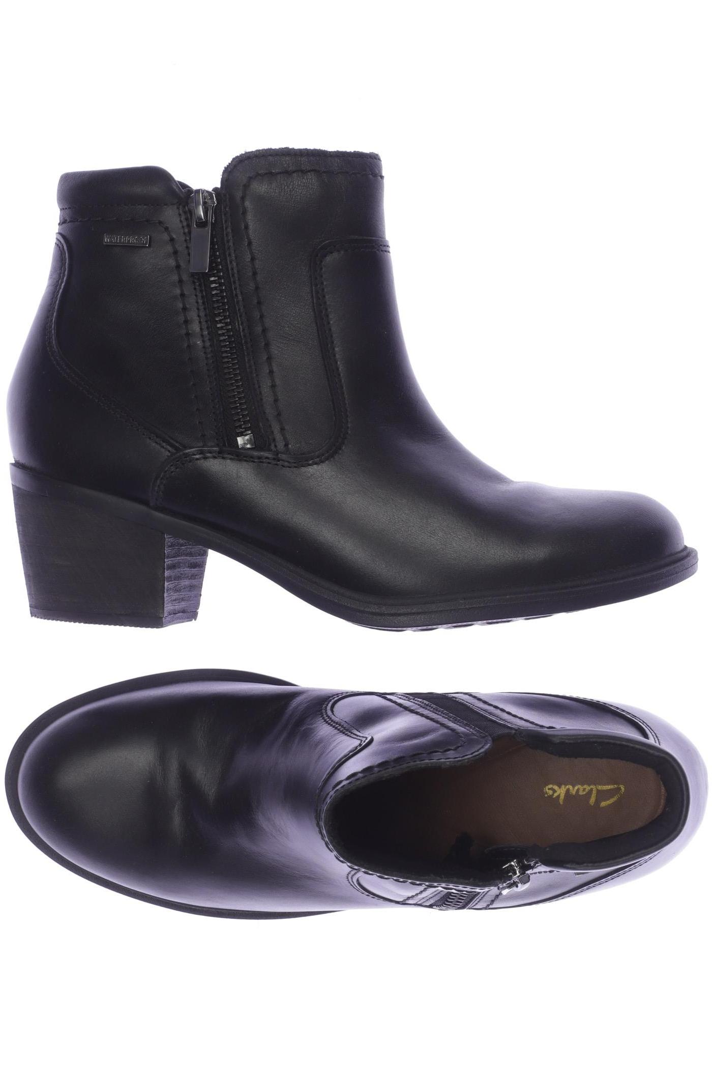 

Clarks Damen Stiefelette, schwarz, Gr. 38