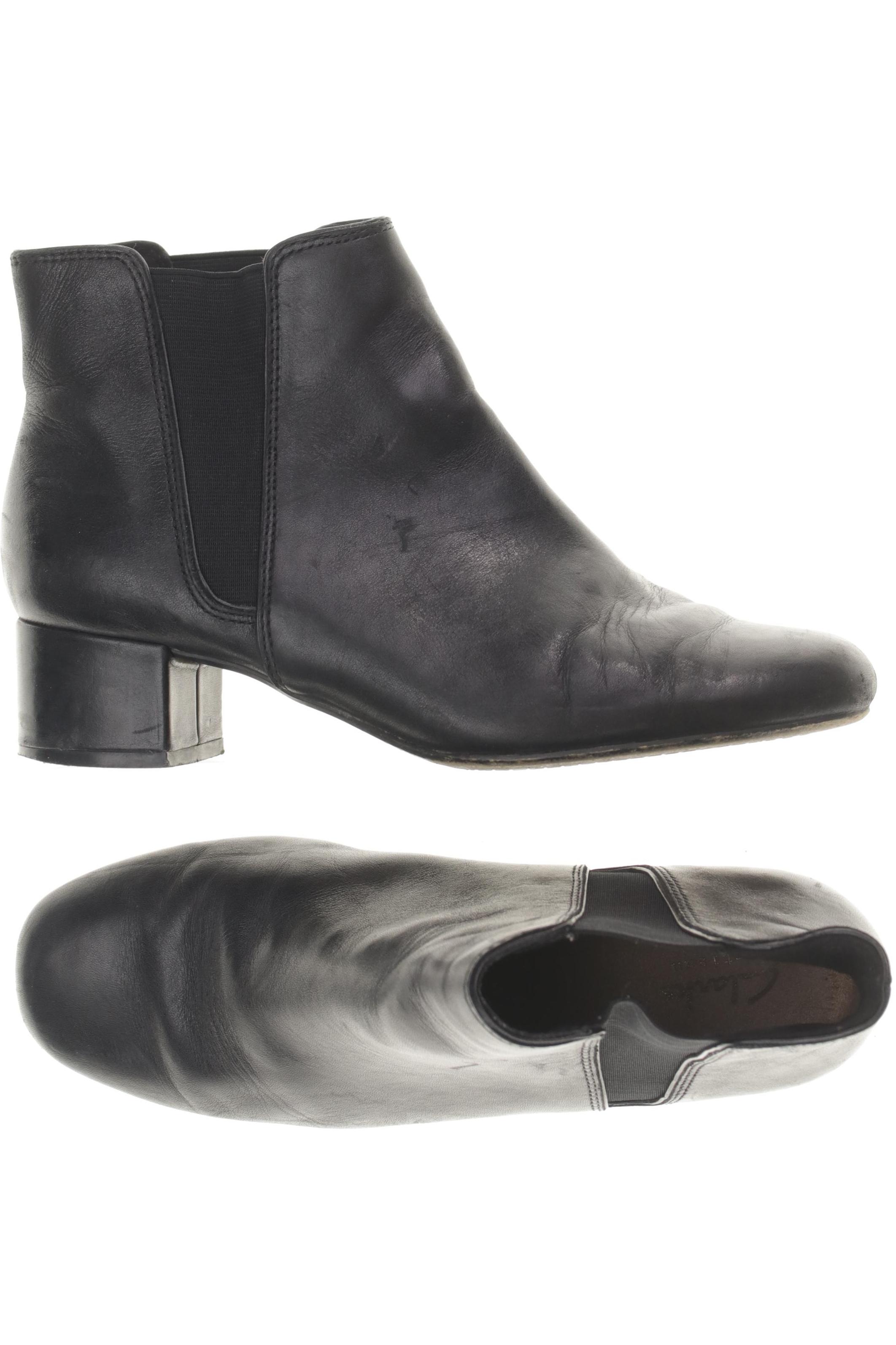 

Clarks Damen Stiefelette, schwarz, Gr. 37.5