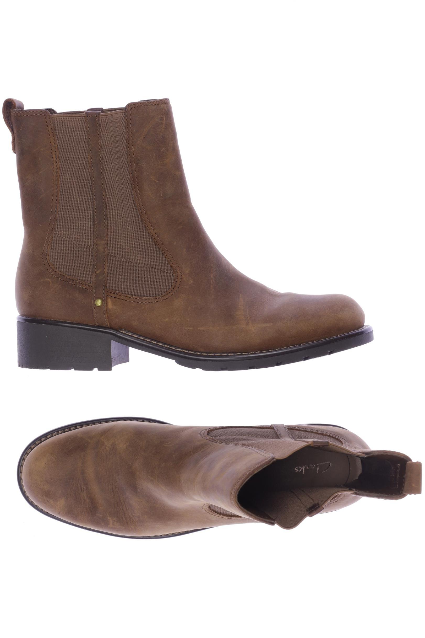 

Clarks Damen Stiefelette, braun, Gr. 42