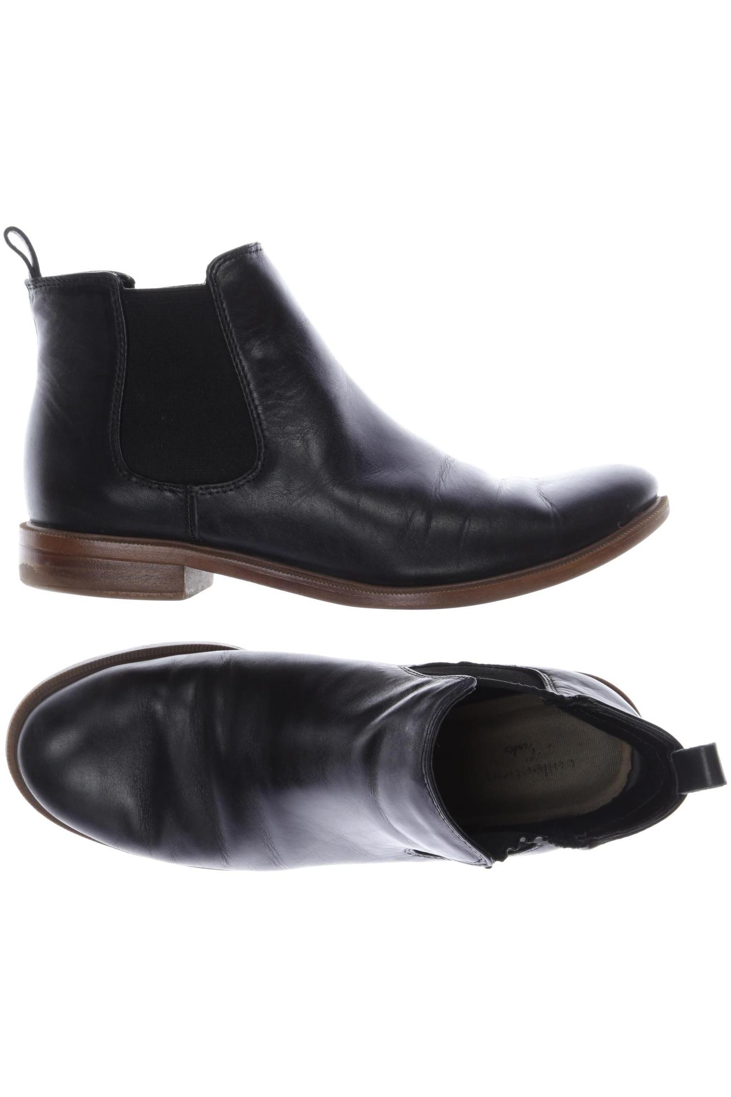 

Clarks Damen Stiefelette, schwarz, Gr. 37.5